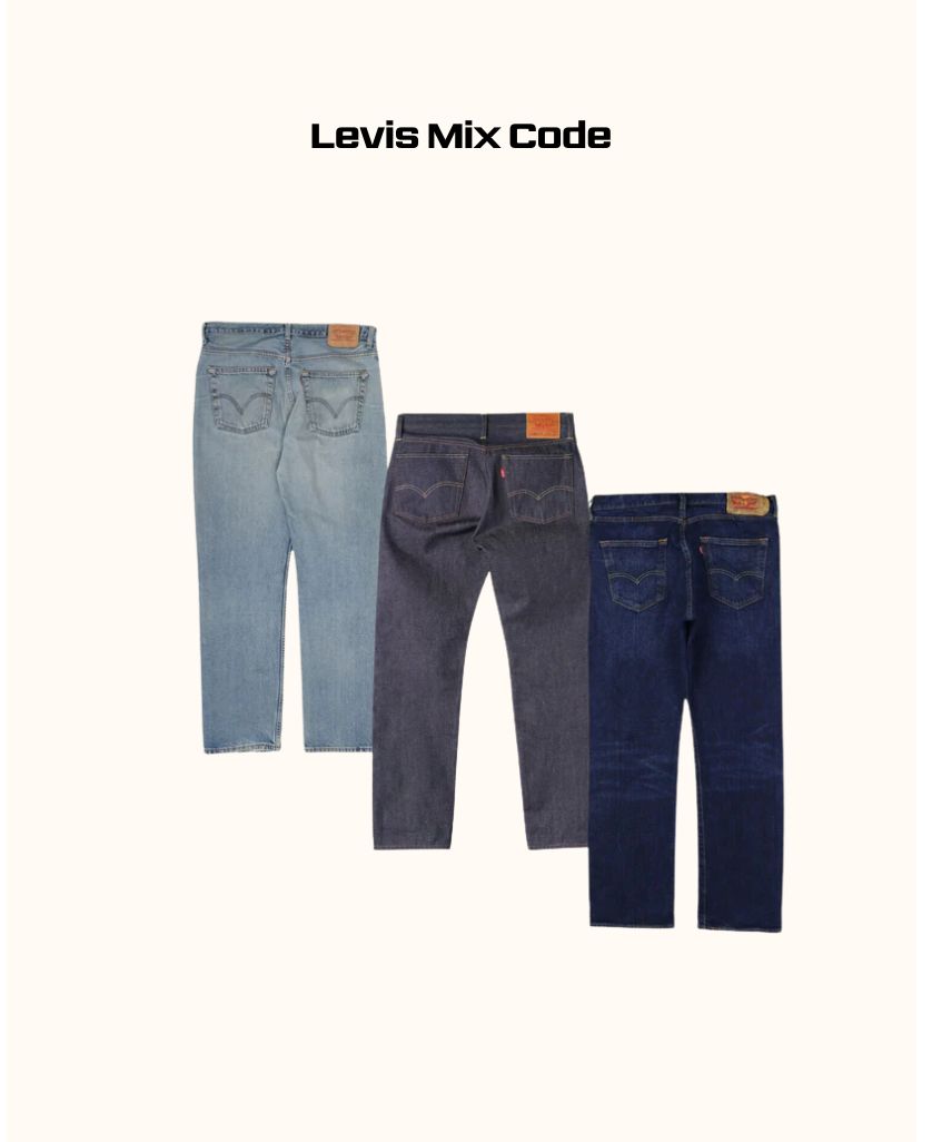 Levis mix code - 50 peças