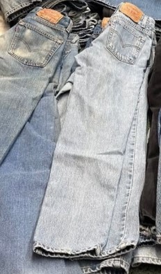 Levi's 501 Code de mélange étiquette en papier