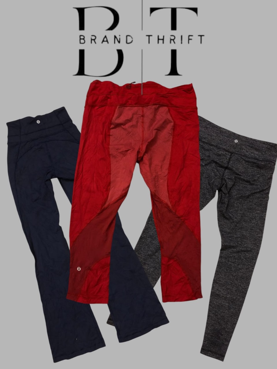 Leggings de academia Lululemon - 35 pcs A/B/C