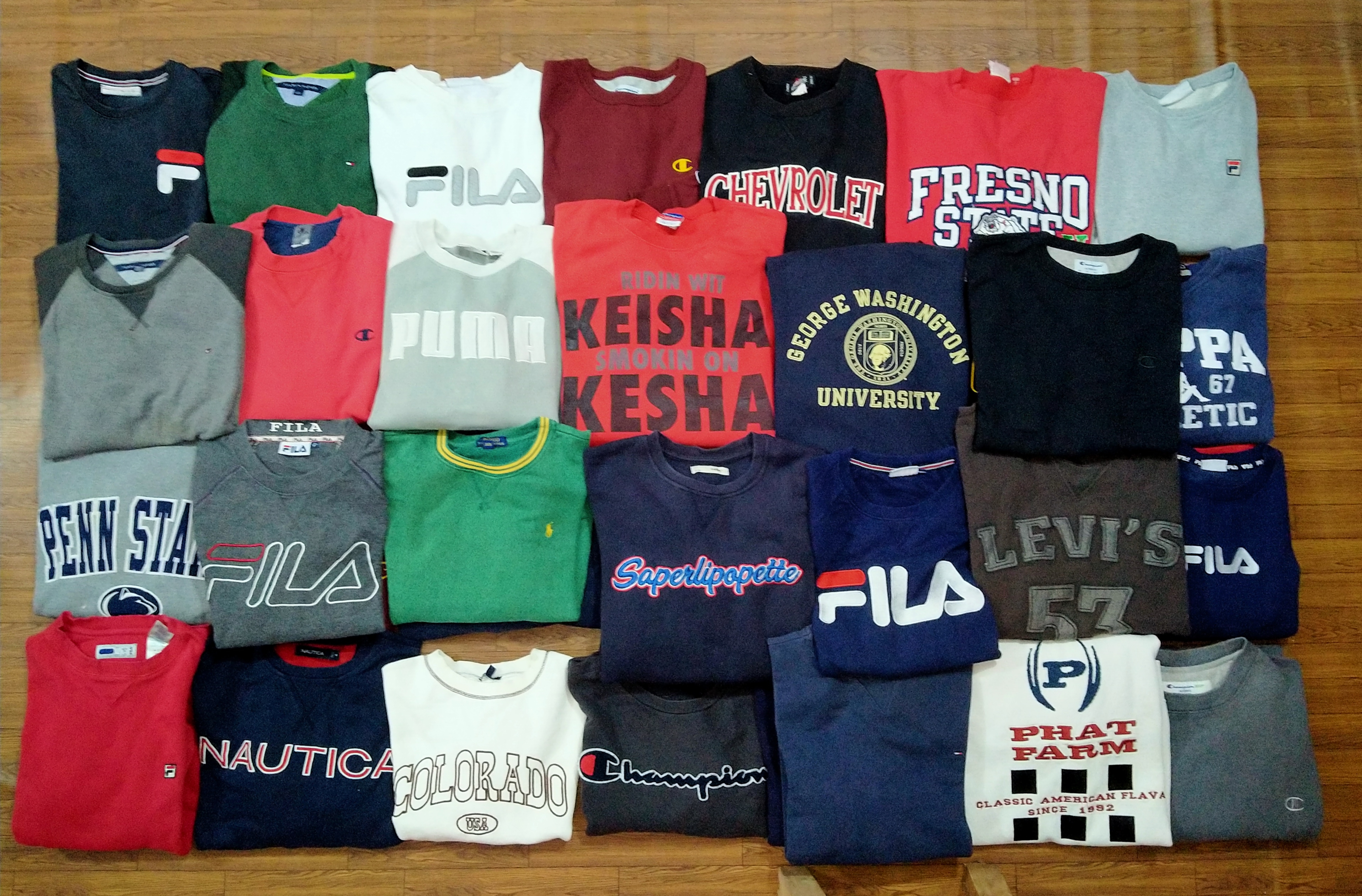 Branded Sweatshirts 50 Pcs