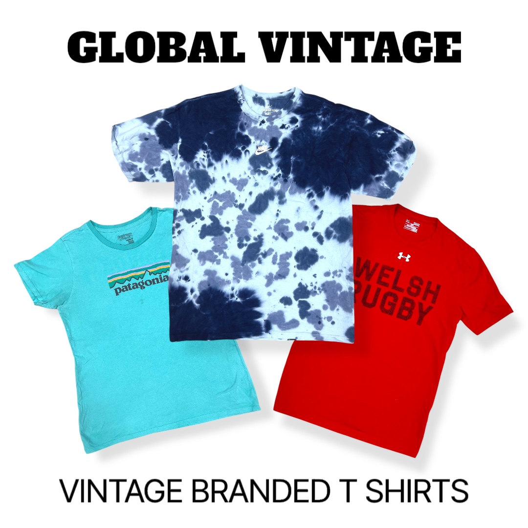 Vintage Branded T Shirts - 25 Piece ( GV-370 )