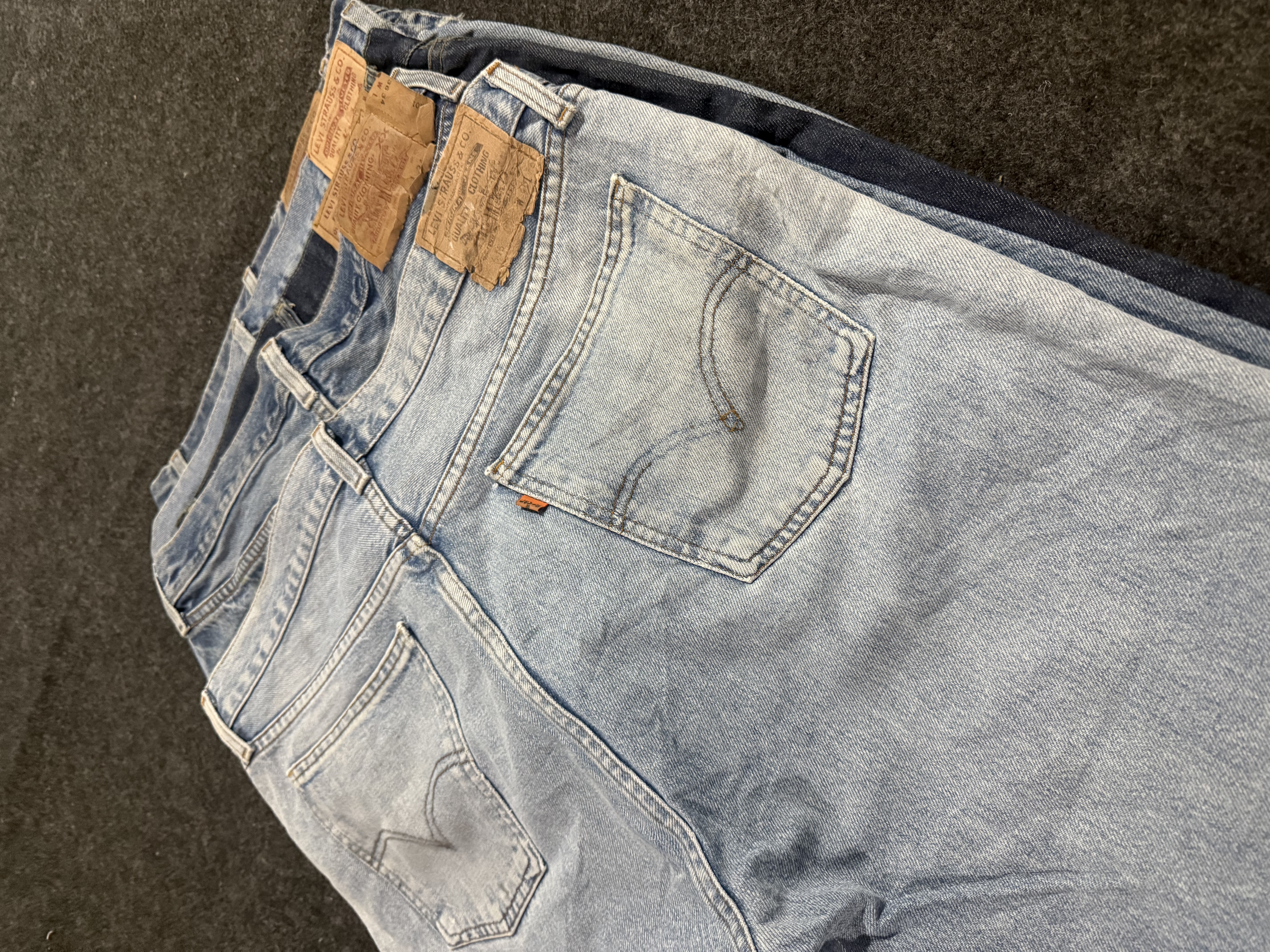 Levi's mix code paper tag 501 505 560