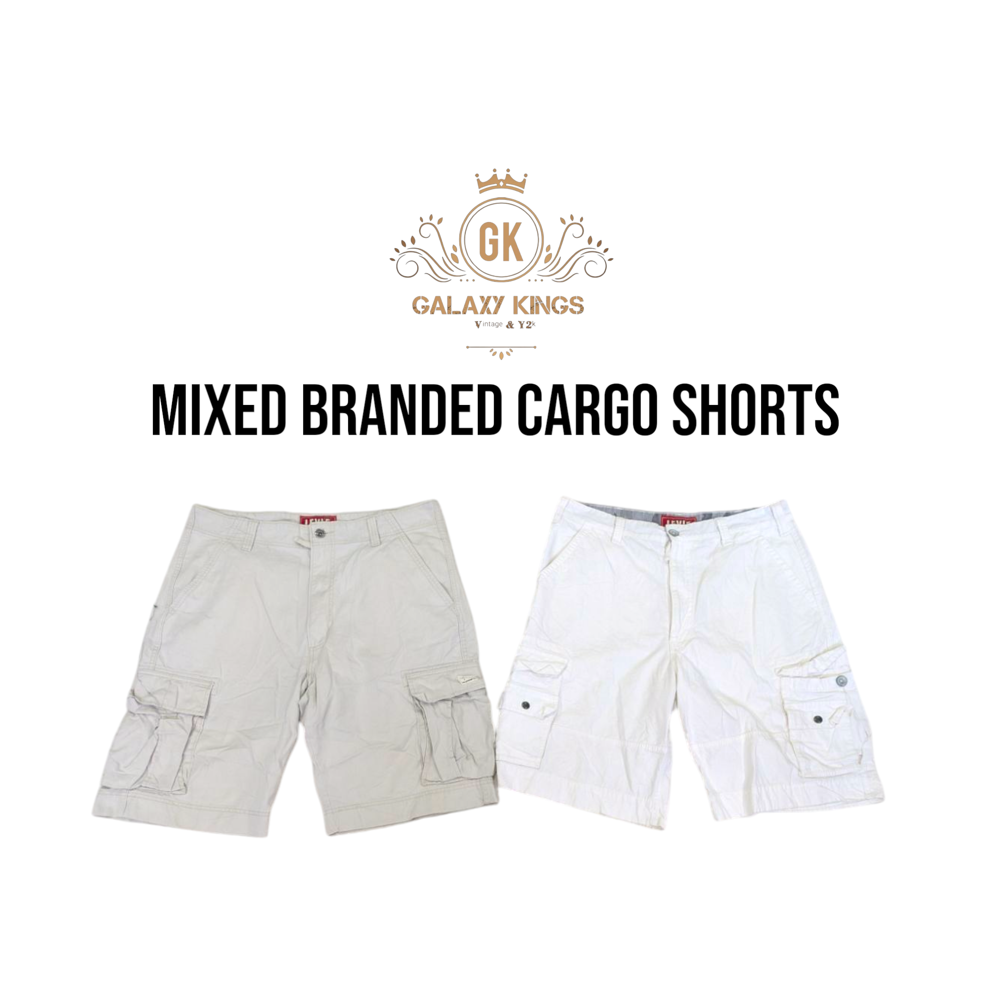 Mixed Branded Cargo Shorts