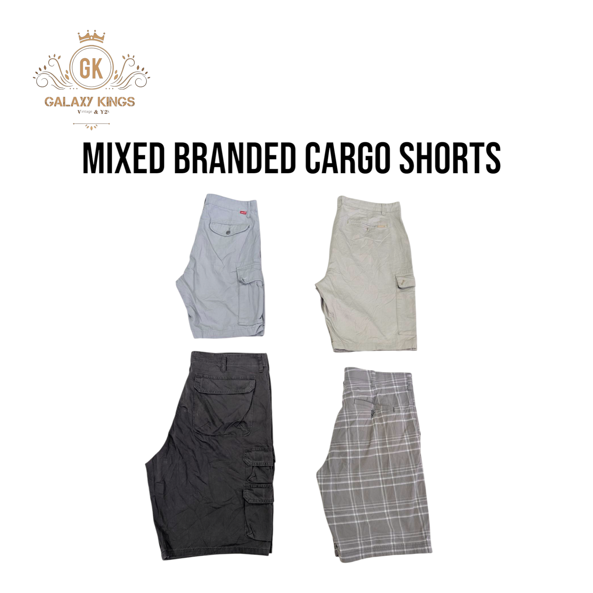 Mixed Branded Cargo Shorts