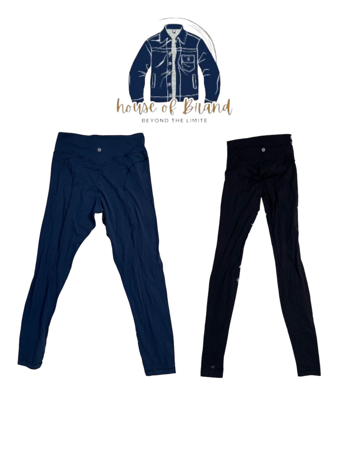 Leggings e Calças Lululemon com marca.