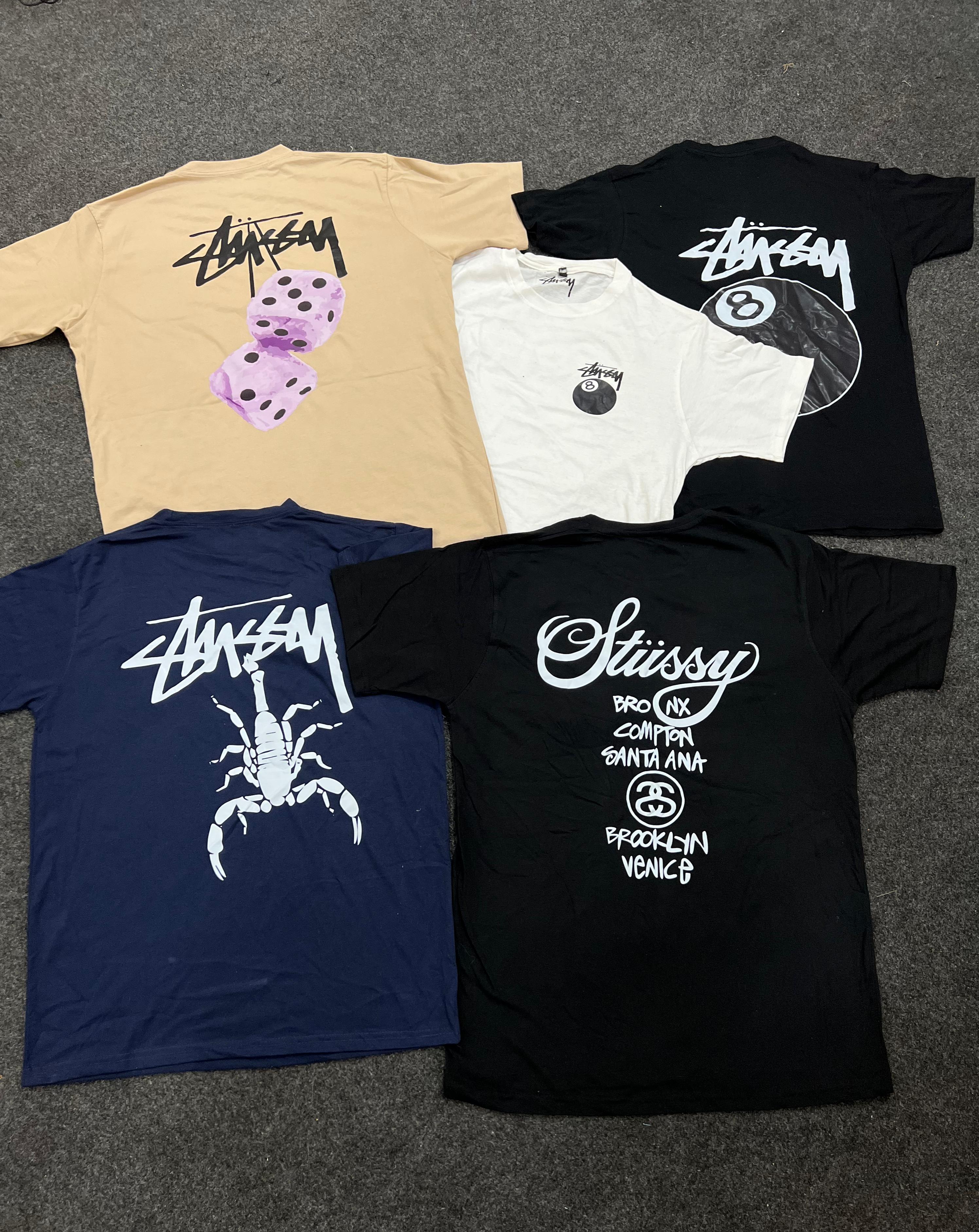 メンズ Stussy リワークスタイル Tシャツ