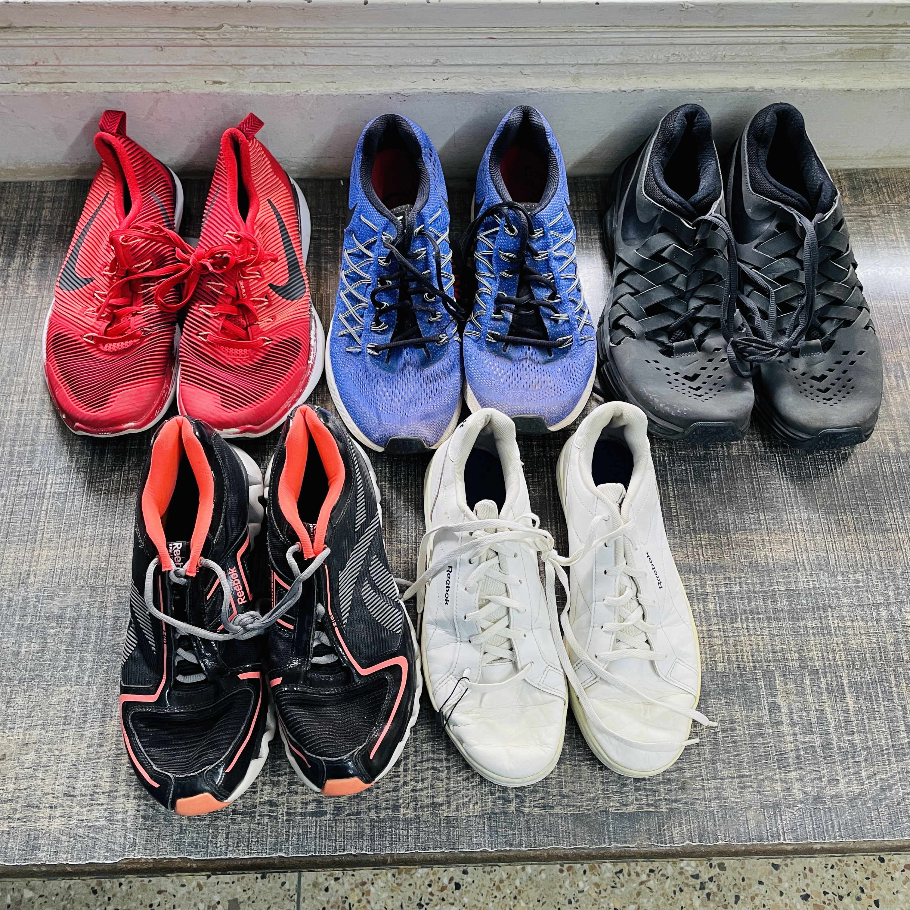 Branded Sneaker Bundle of 5 pairs