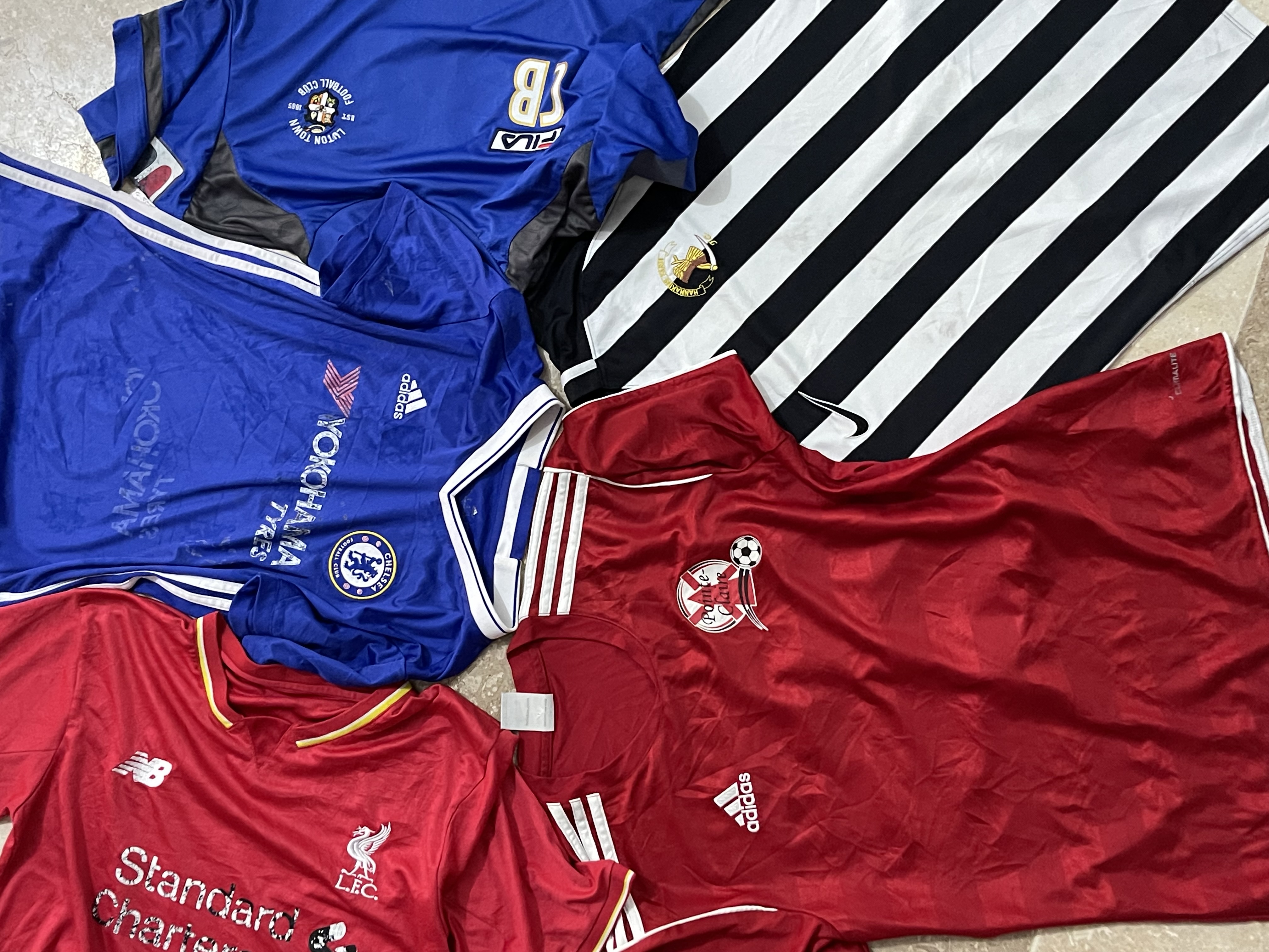 フットボールジャージ 20枚