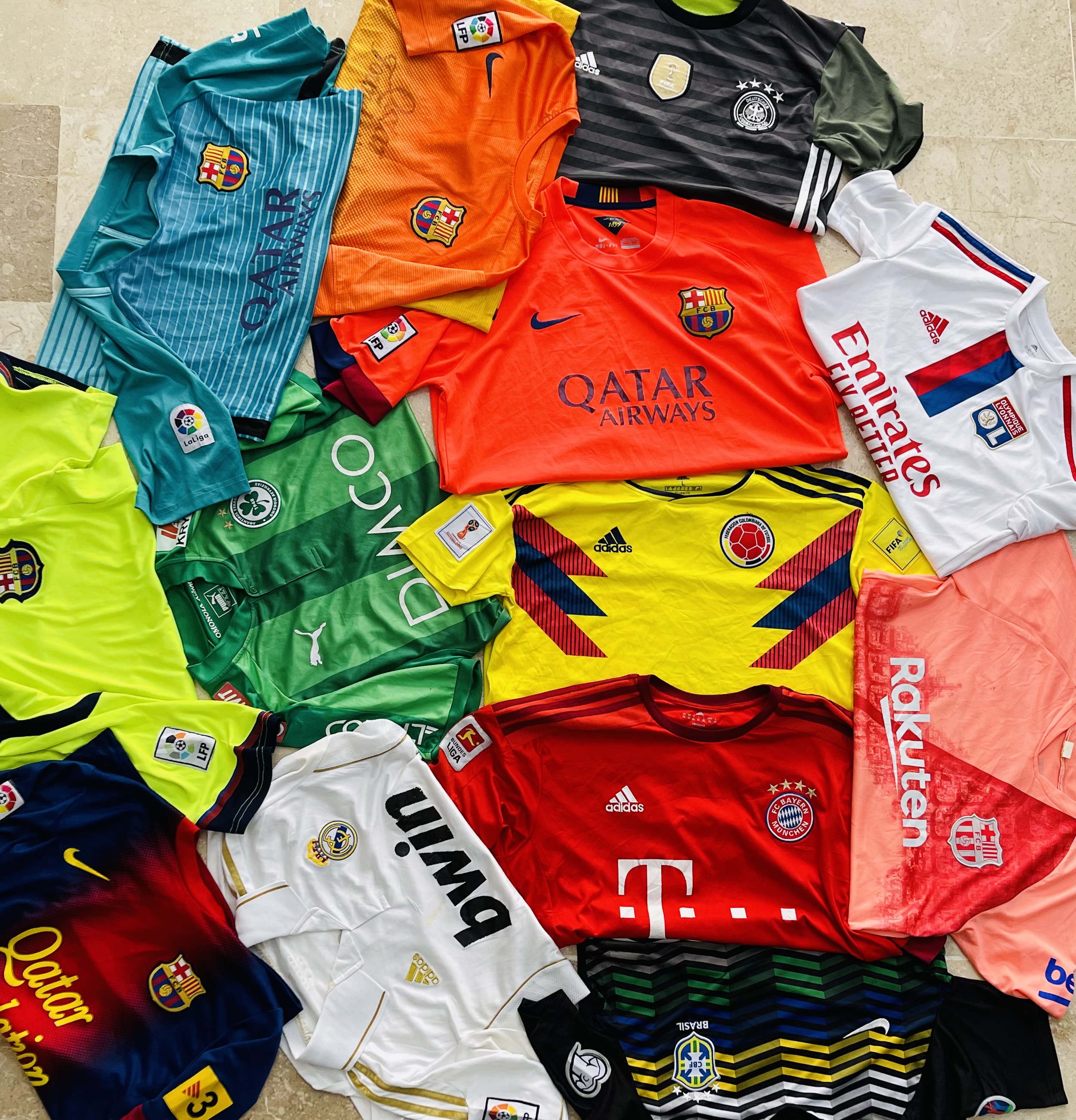 サッカージャージ 20枚