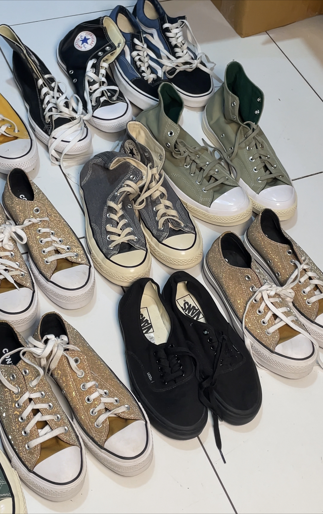 Converse and Vans shoes bundle