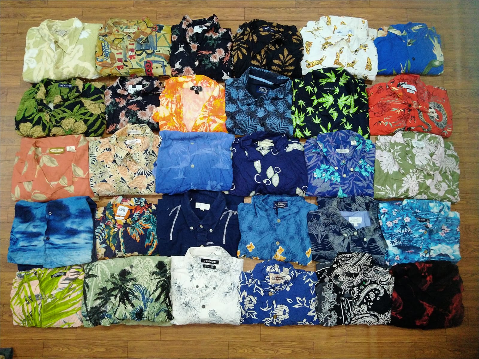 Chemises hawaïennes