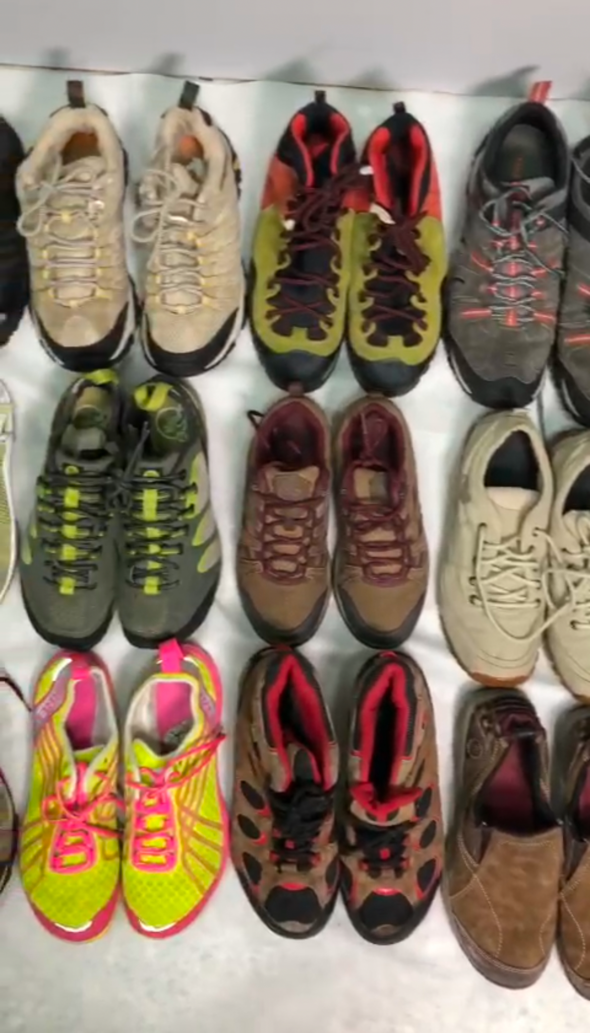 Branded Hiking Shoes Bundle of 10 pcs