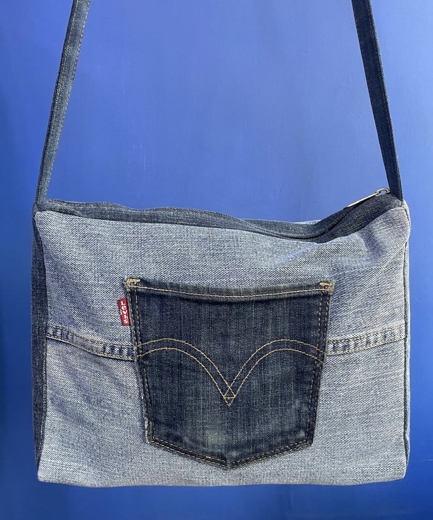 Upcycled Levi’s Denim Pocket Bag