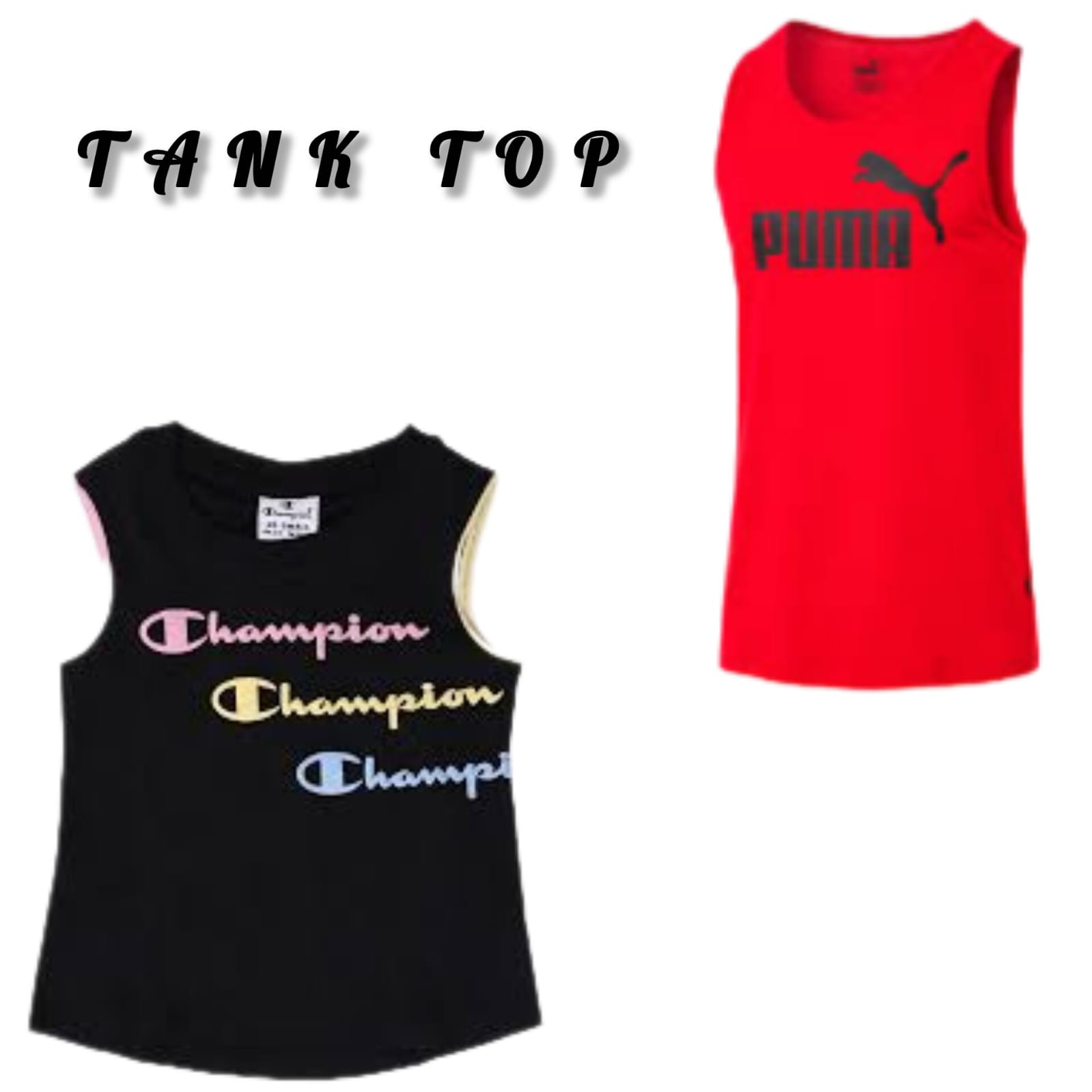 Branded Tank top ( All famous Brands )