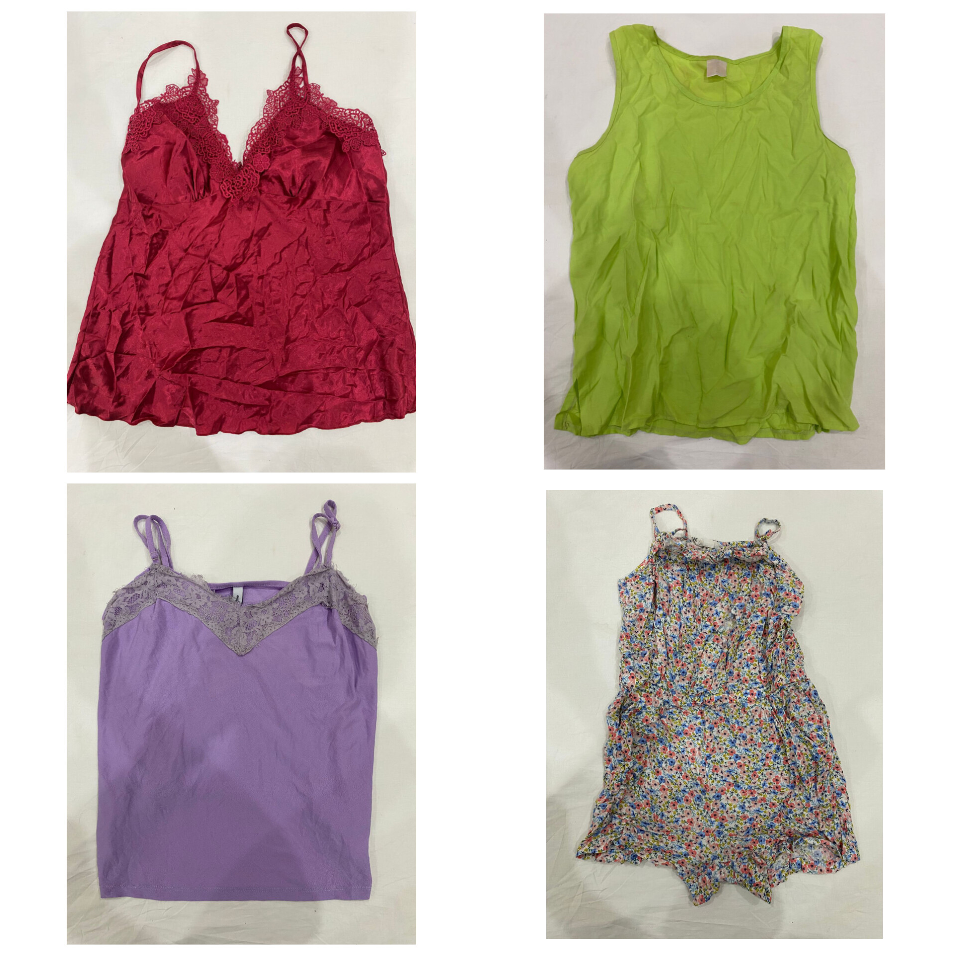 Y2k slip and cami bundle romantic vibes sv 51