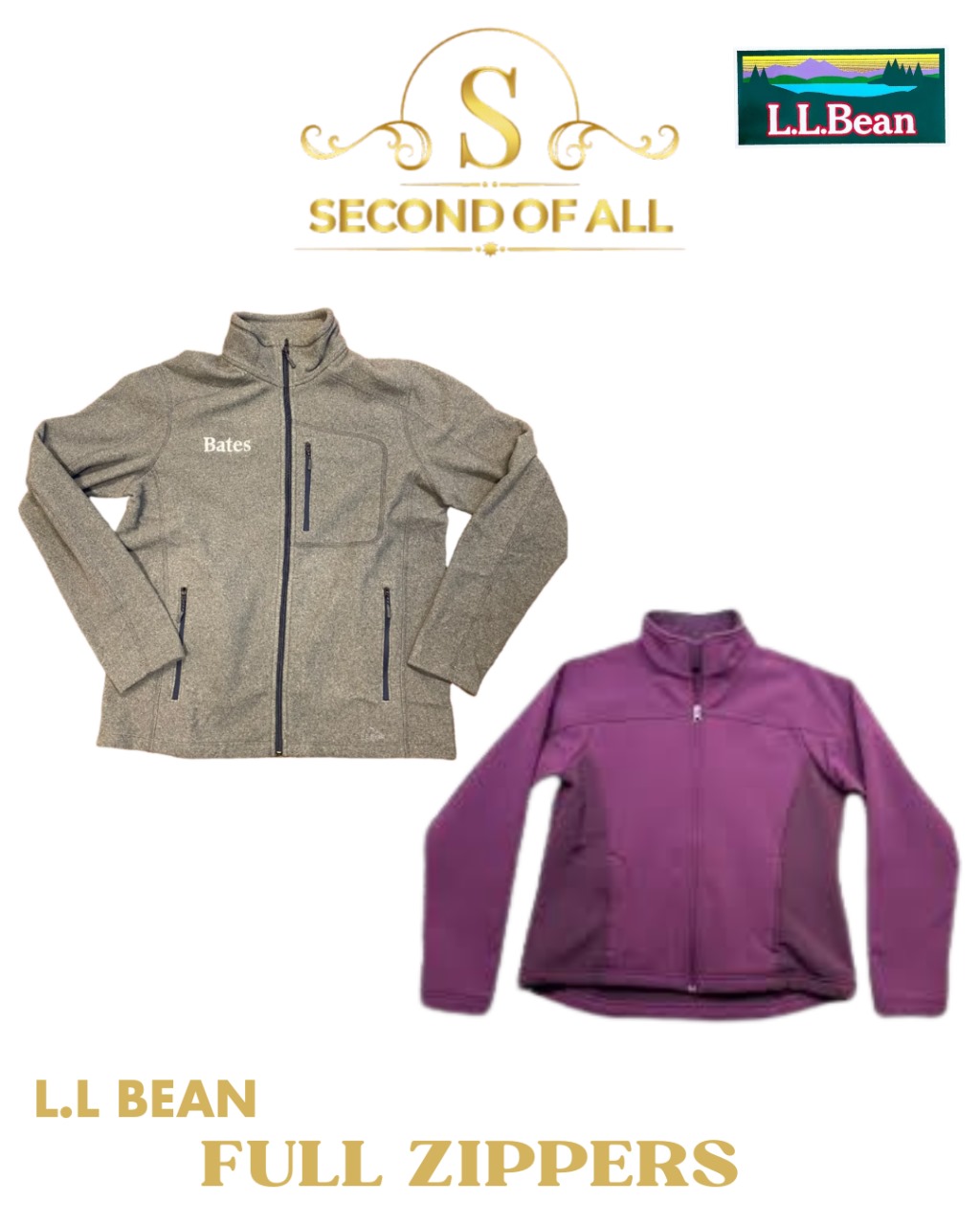 L.l bean フルジップ