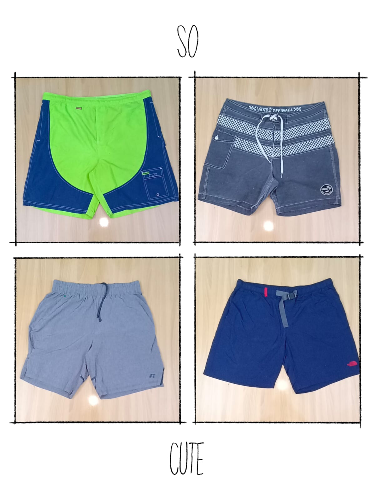 JA 0381 Shorts Vintage de Marca