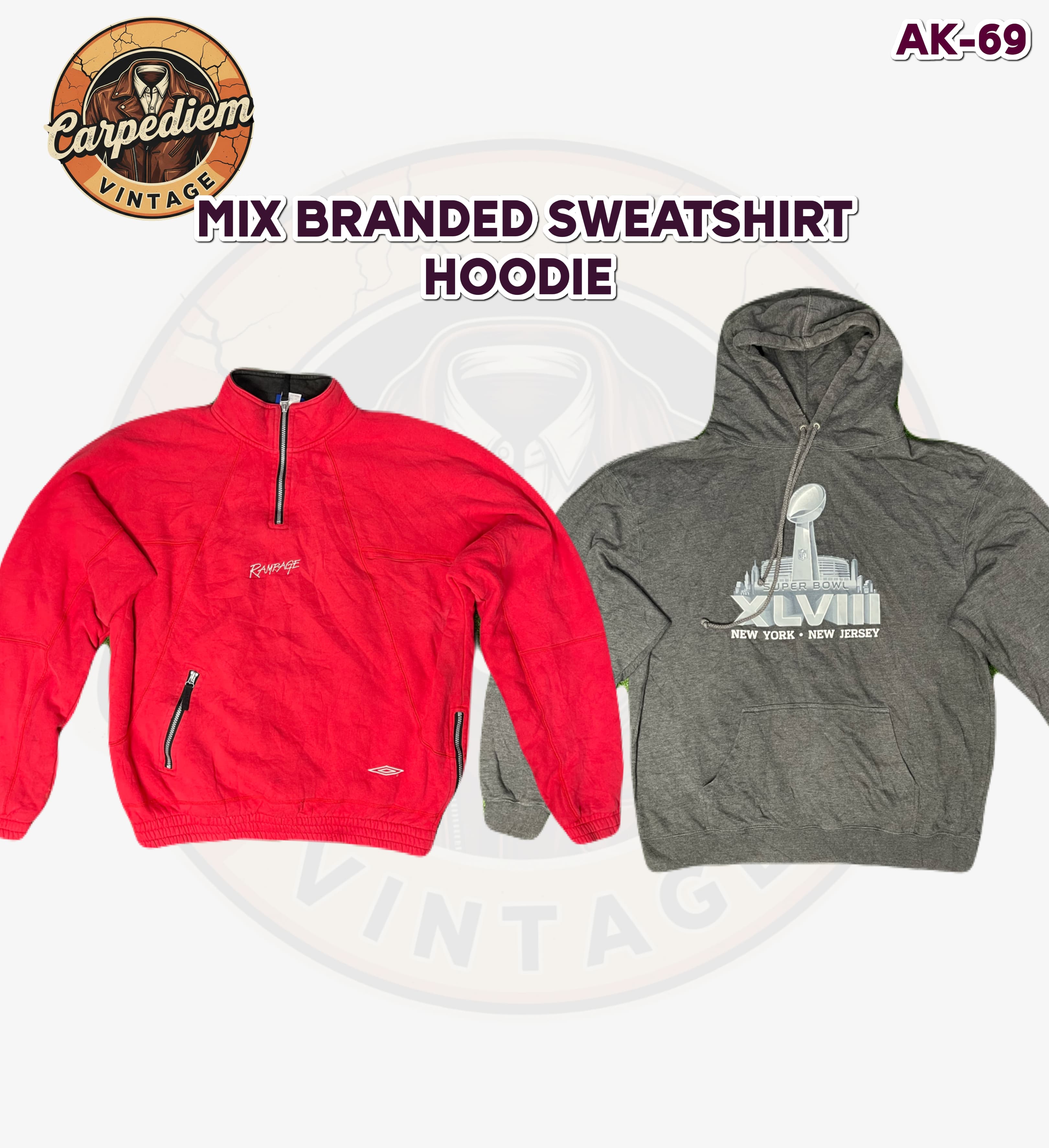 Sweat à capuche Mix Branded