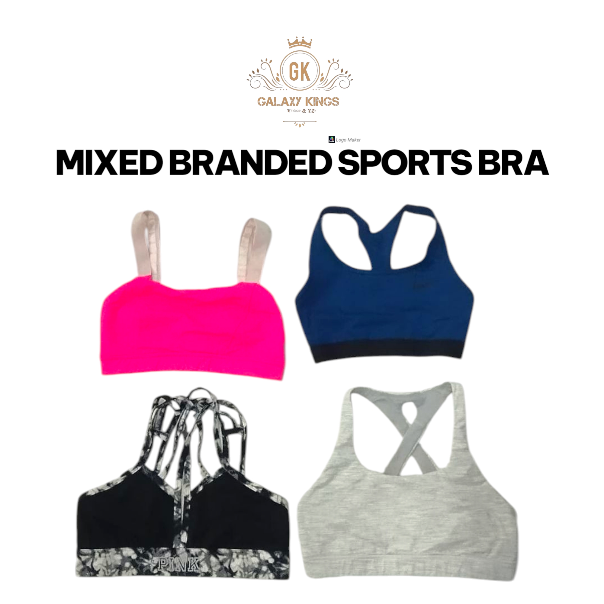 Top de Esporte de Marcas Misturadas