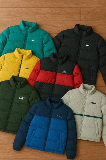 Branded Puffer Jackets