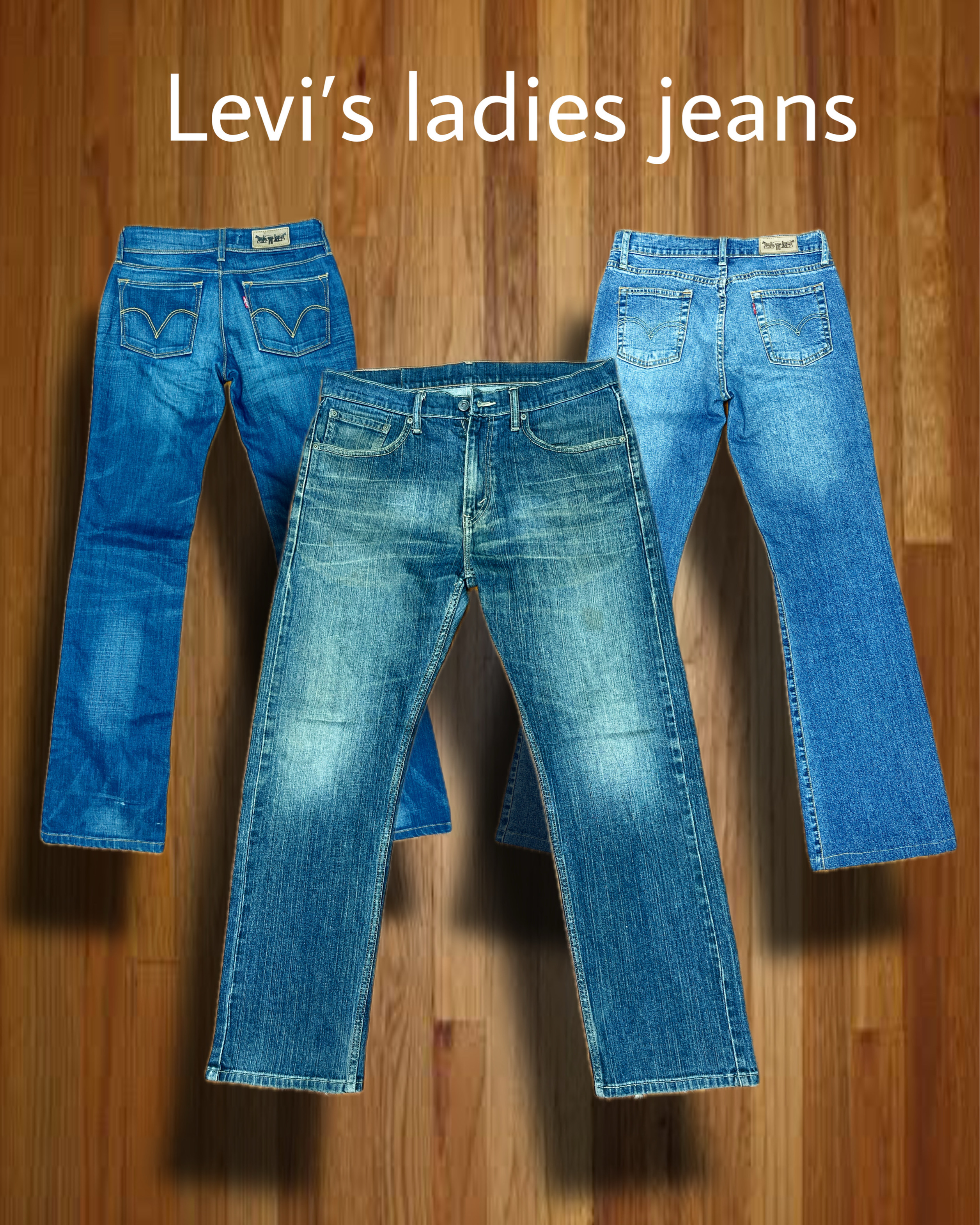 Levi’s ladies flair jeans authentic 14 pcs