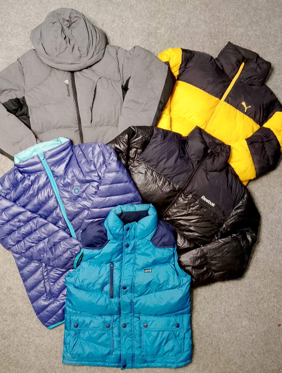 Mix puffer jacket