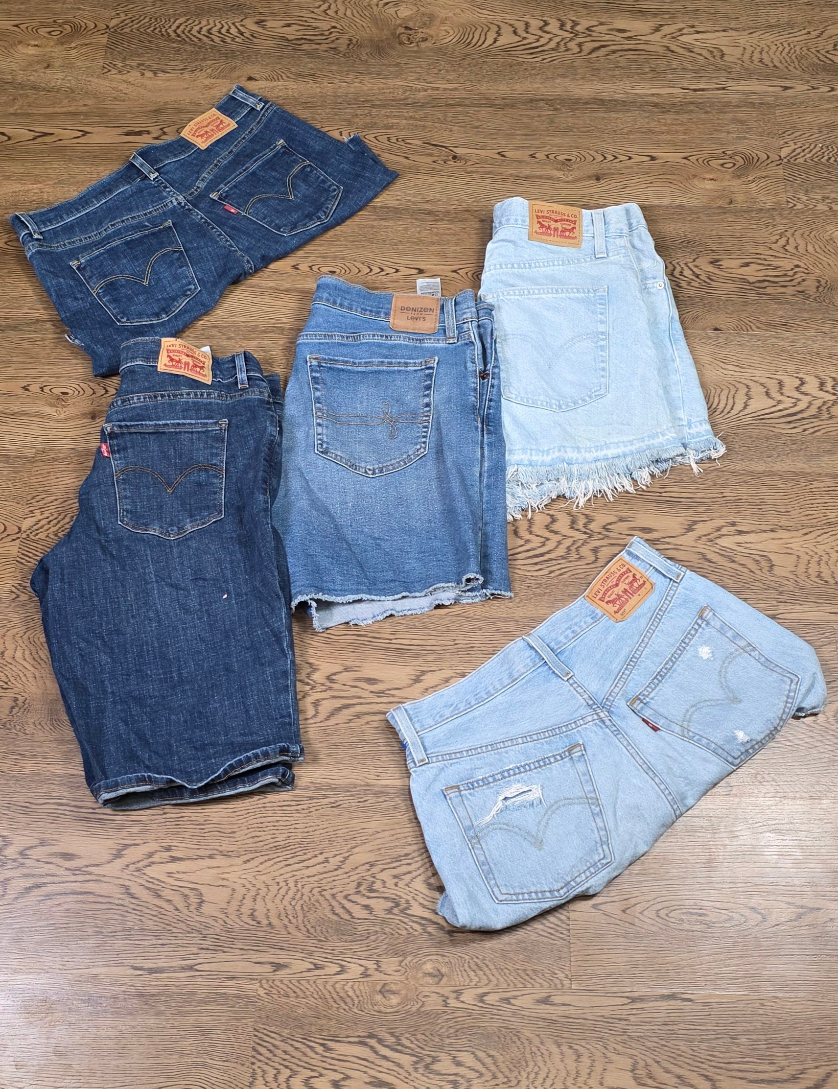 Levi's denim shorts