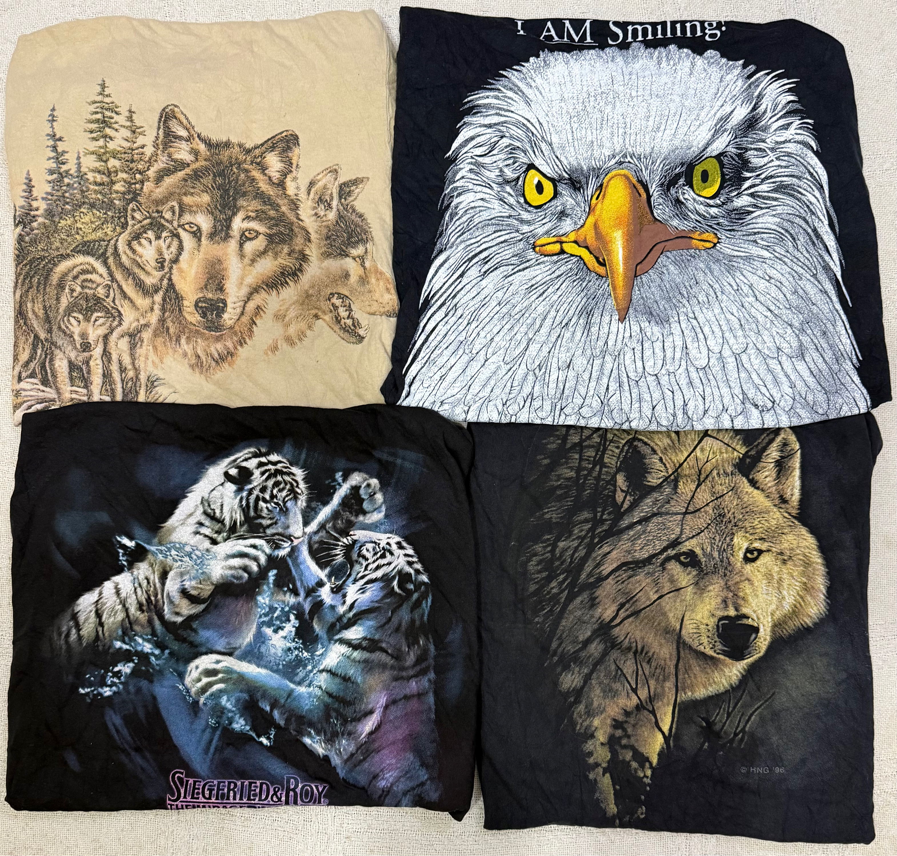 Animal T shirts 15 pieces