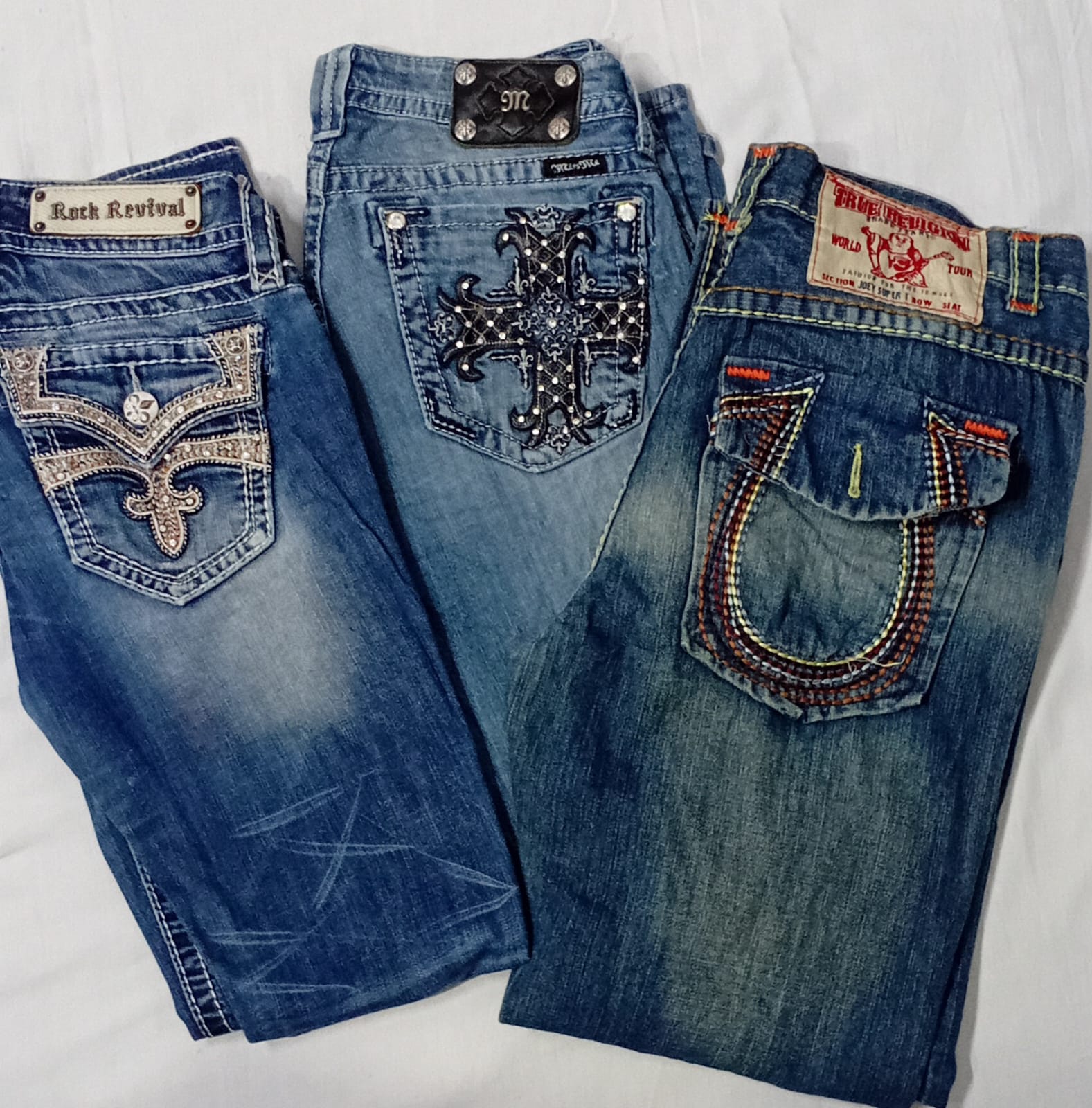 Mixed Branded Jeans (Miss Me, True Religion and Ro..