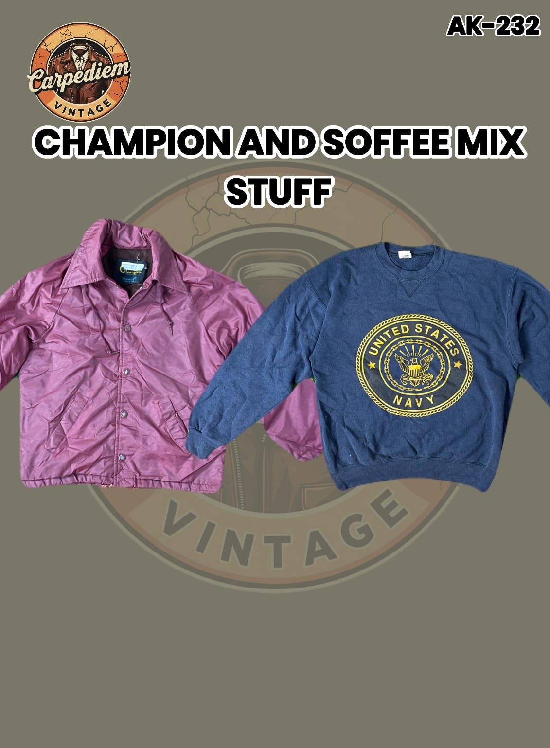 古いヴィンテージジャケット AK-232