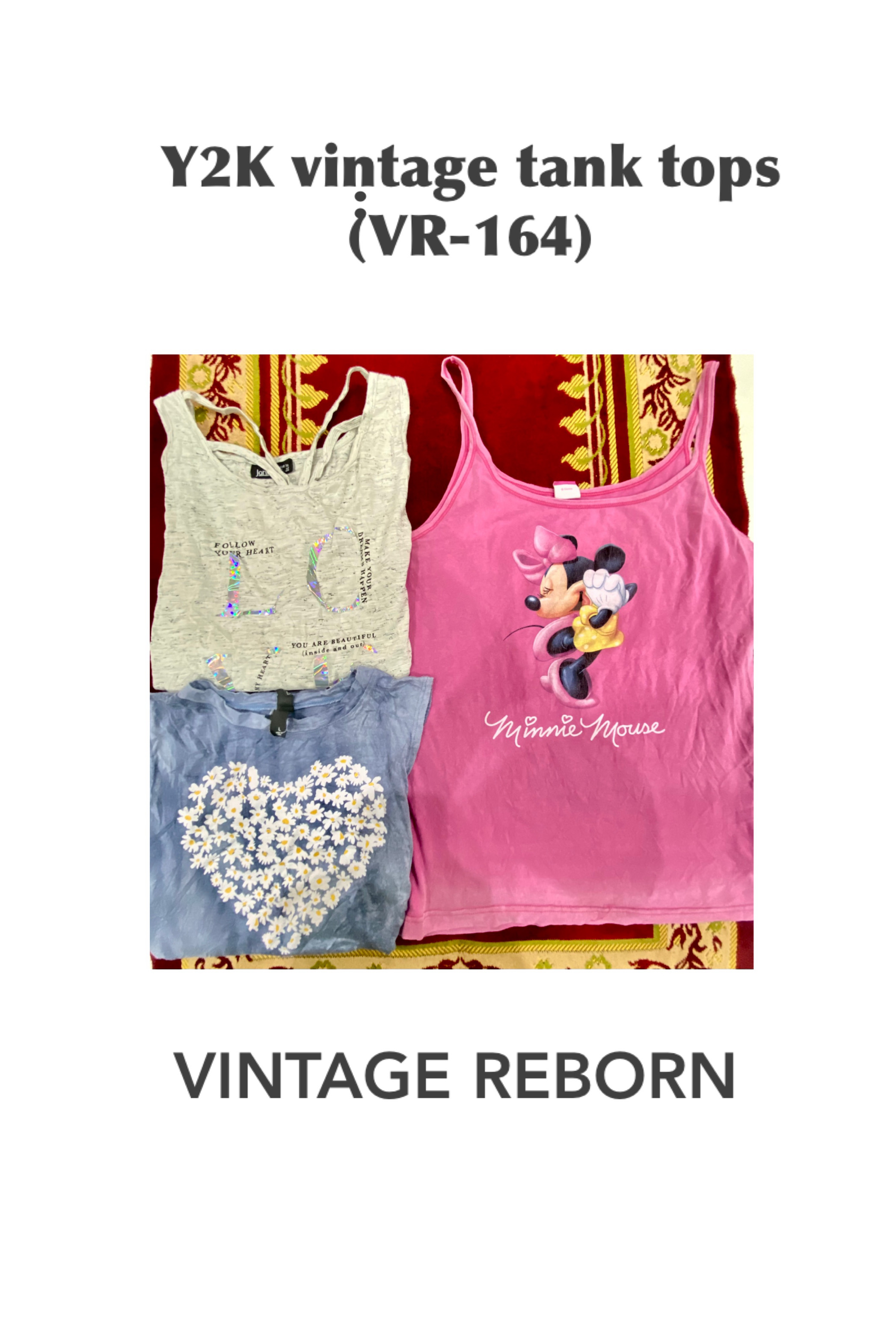 The Nostalgic Y2K Tank Top Bundle - (VR-164)