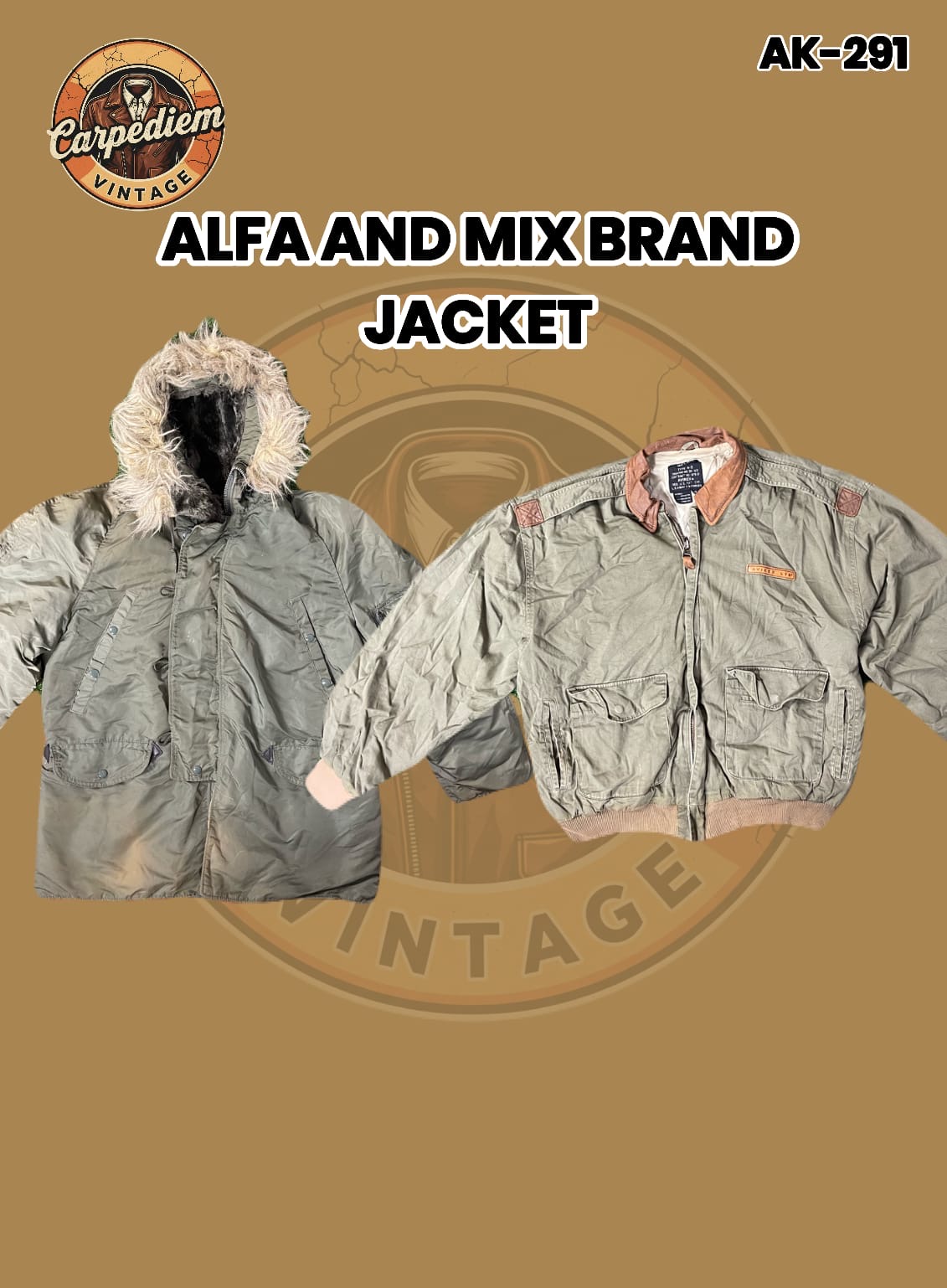 Alfa And Mix Brand Jacket Ak-291