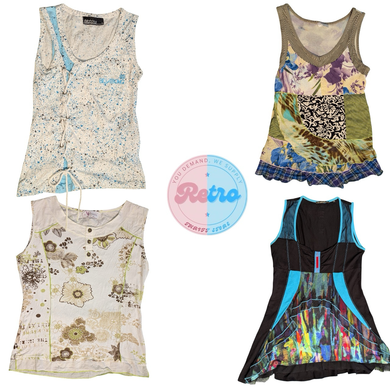 Y2K Sleeveless & Tank Top