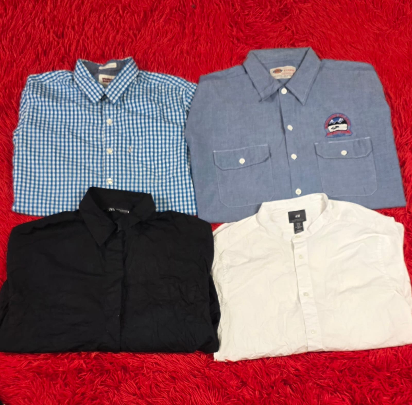 Mix branded button up shirts