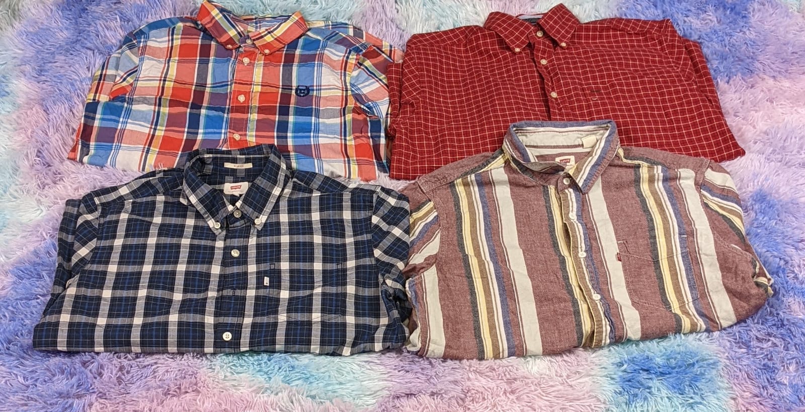 Mix branded button up shirts