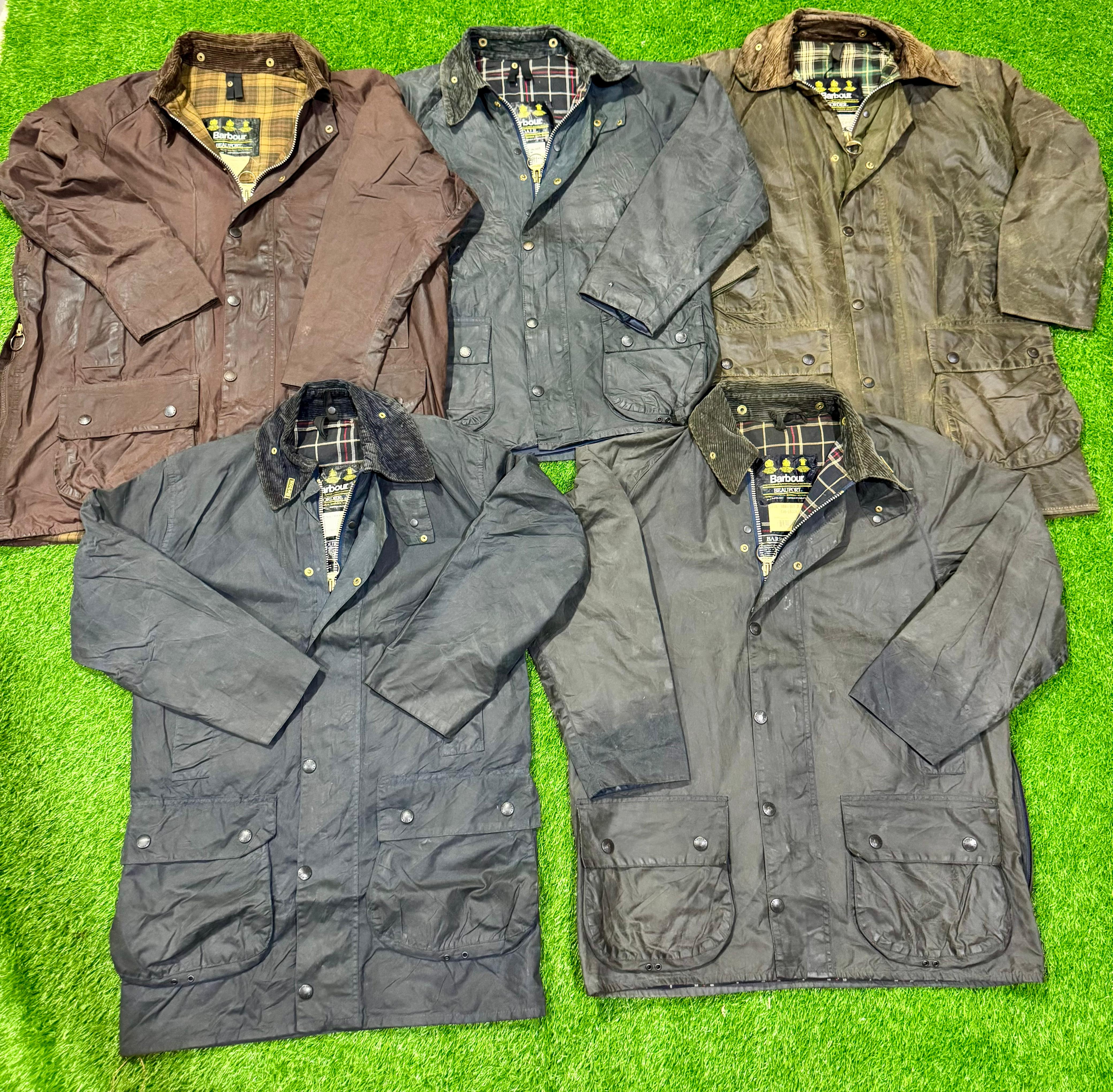 Barbour wax jackets