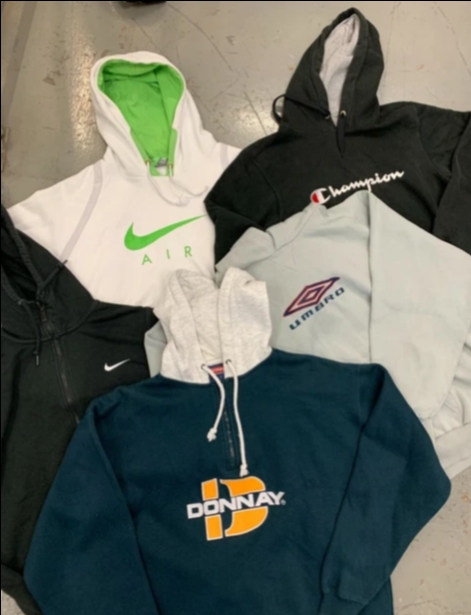 Felpa Vintage con Marchio #01