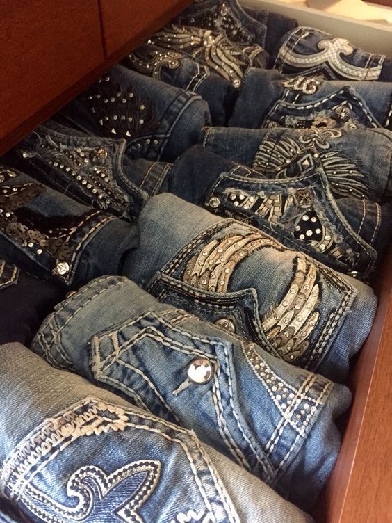 Jeans Flare Y2K Ricamo Donna.