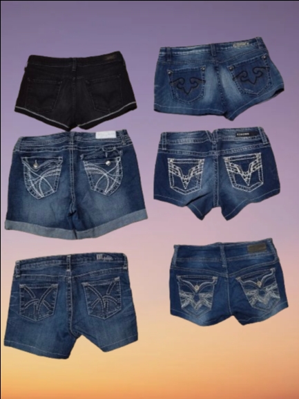 リーバイスとその他のミニデニムショーツ (MSH-03)