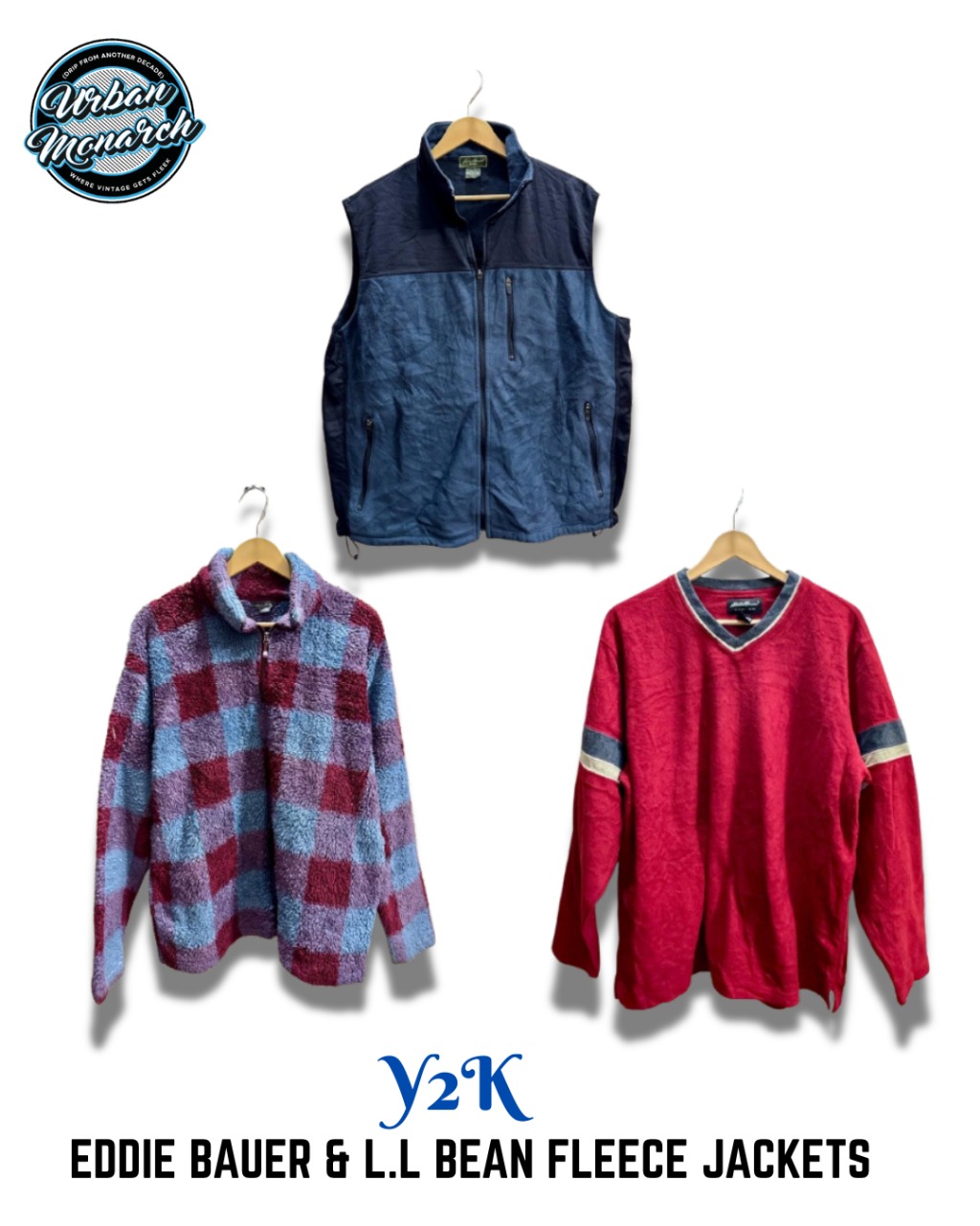 Eddie Bauer, L.L.Bean フリースジャケット - UM0002
