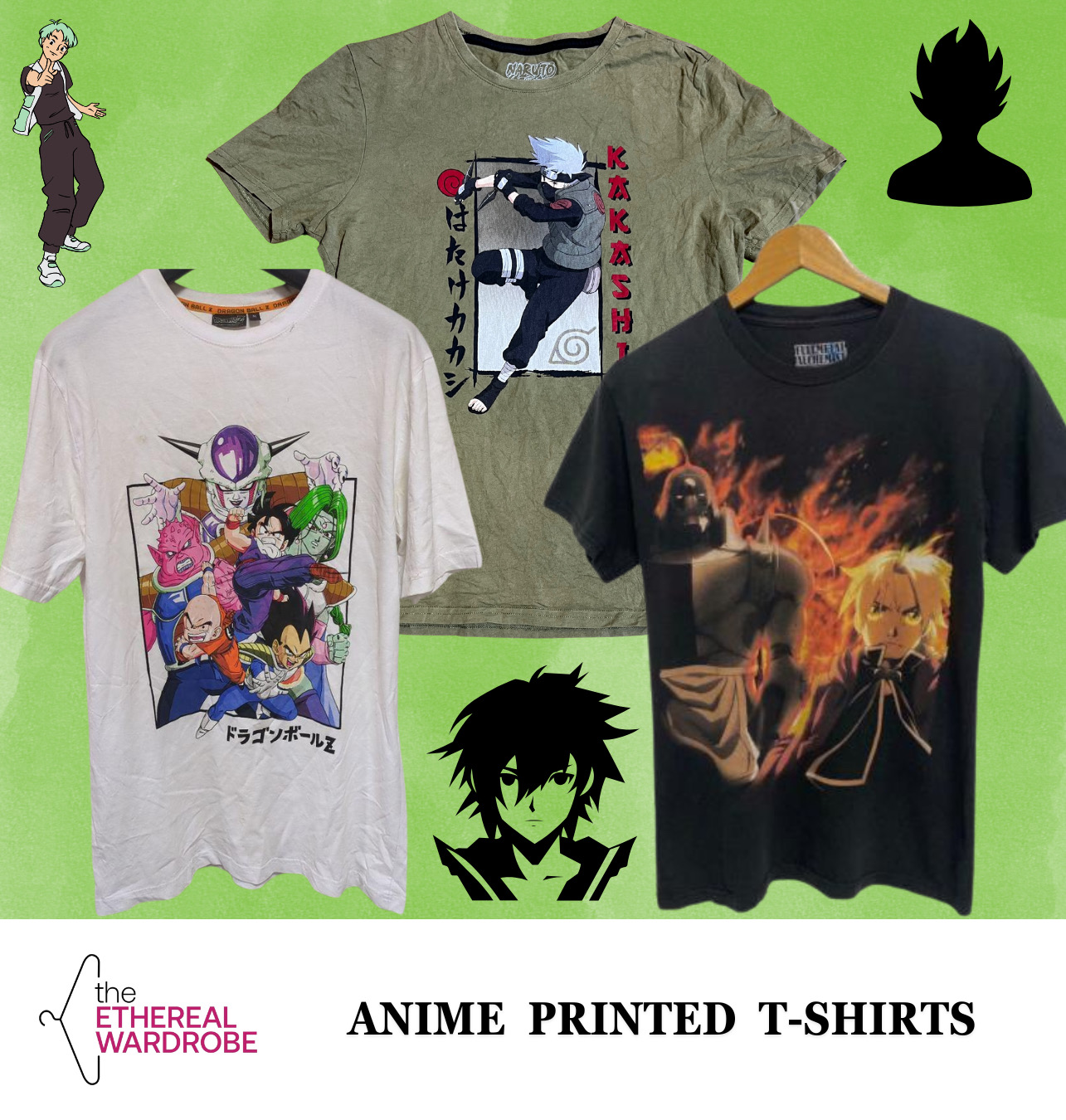 T-shirts anime imprimés