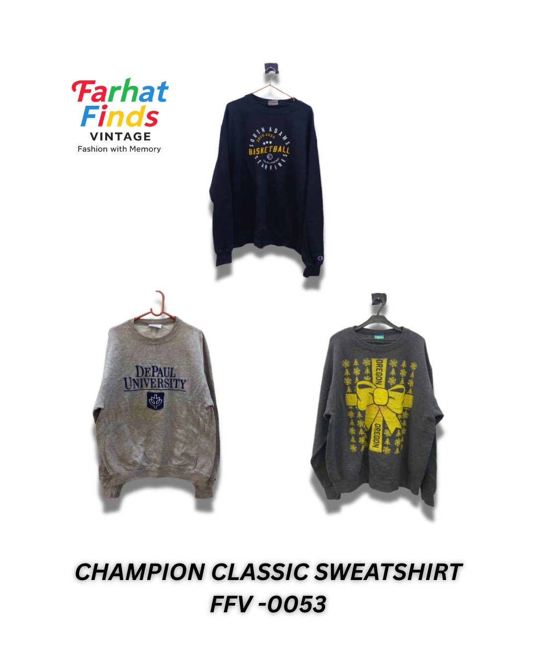 FFV 0053 - Paquete de Sudaderas Champion Classics