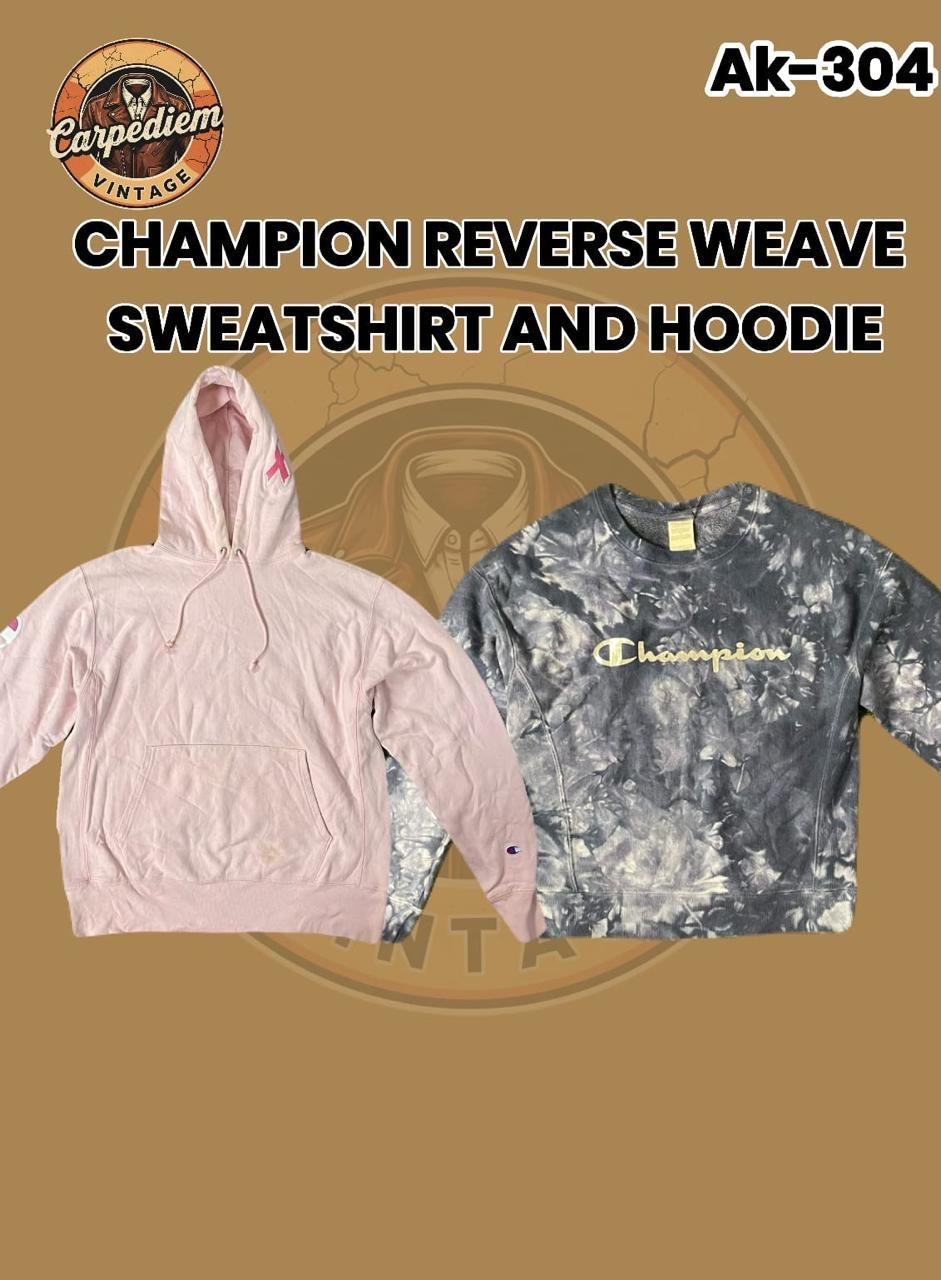 Champion Reverse weave Sweatshirt And Hoodie Ak-30..