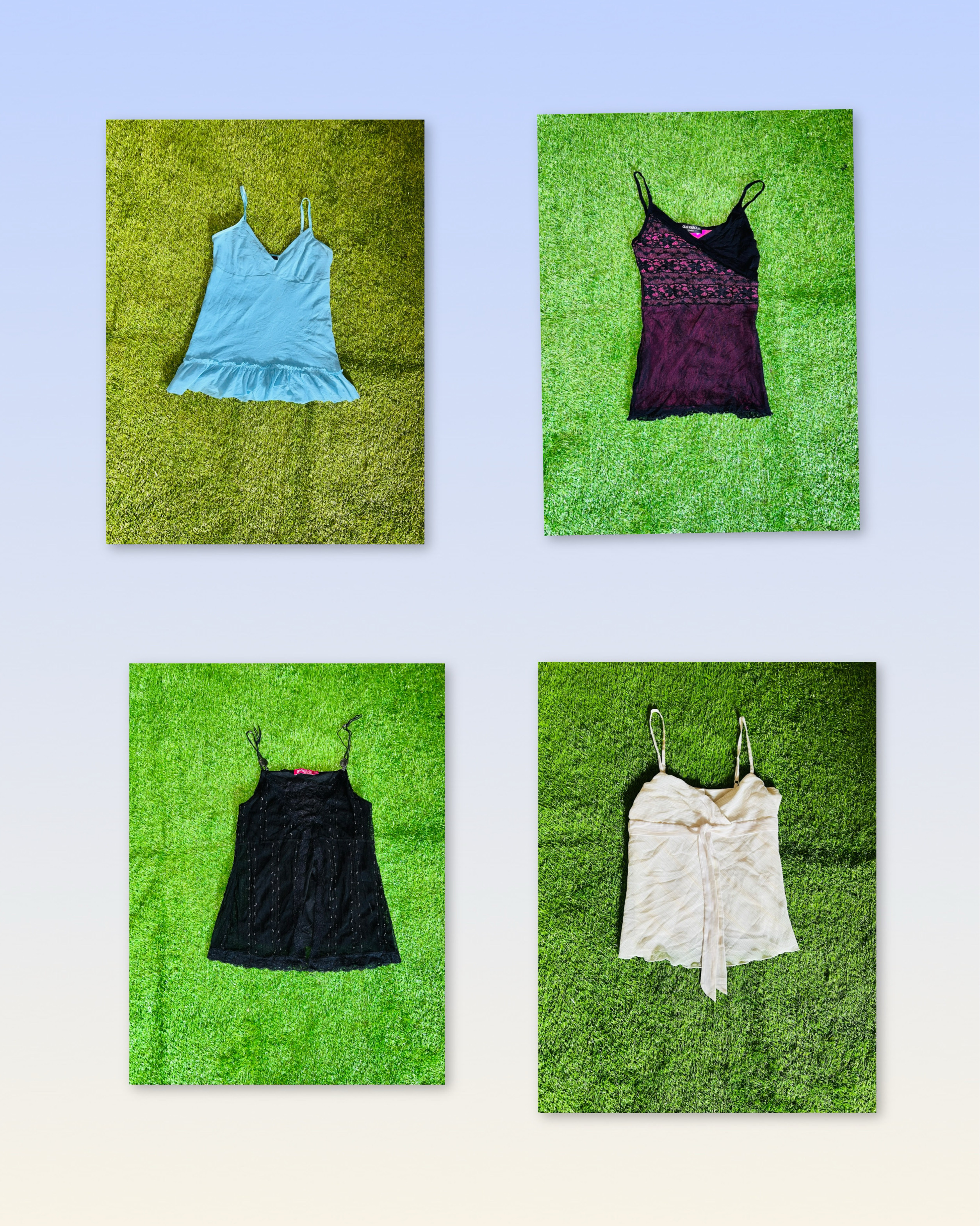 Top canotta Y2K baby doll mix