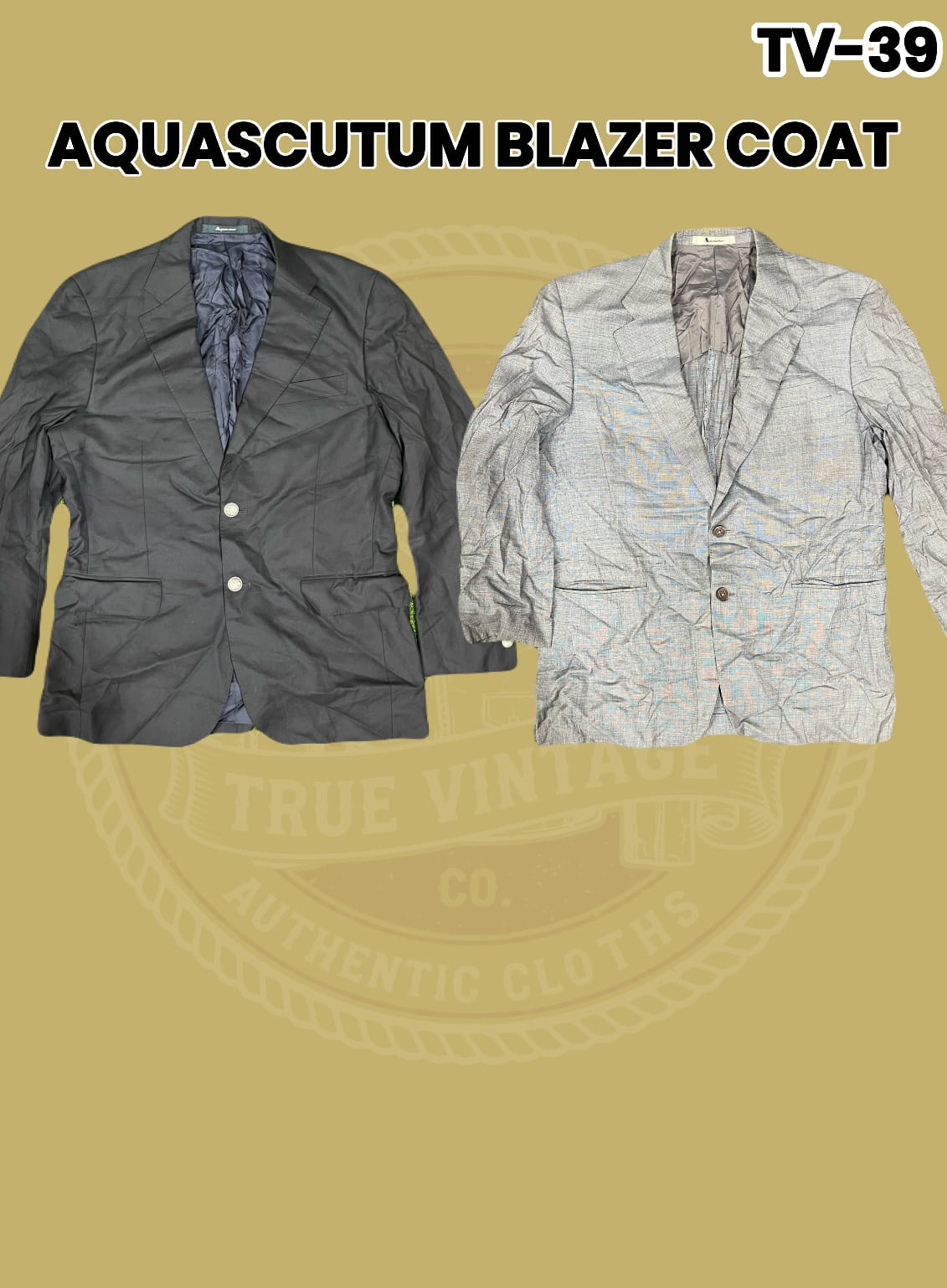 Aquascutum Blazer coat Tv-39