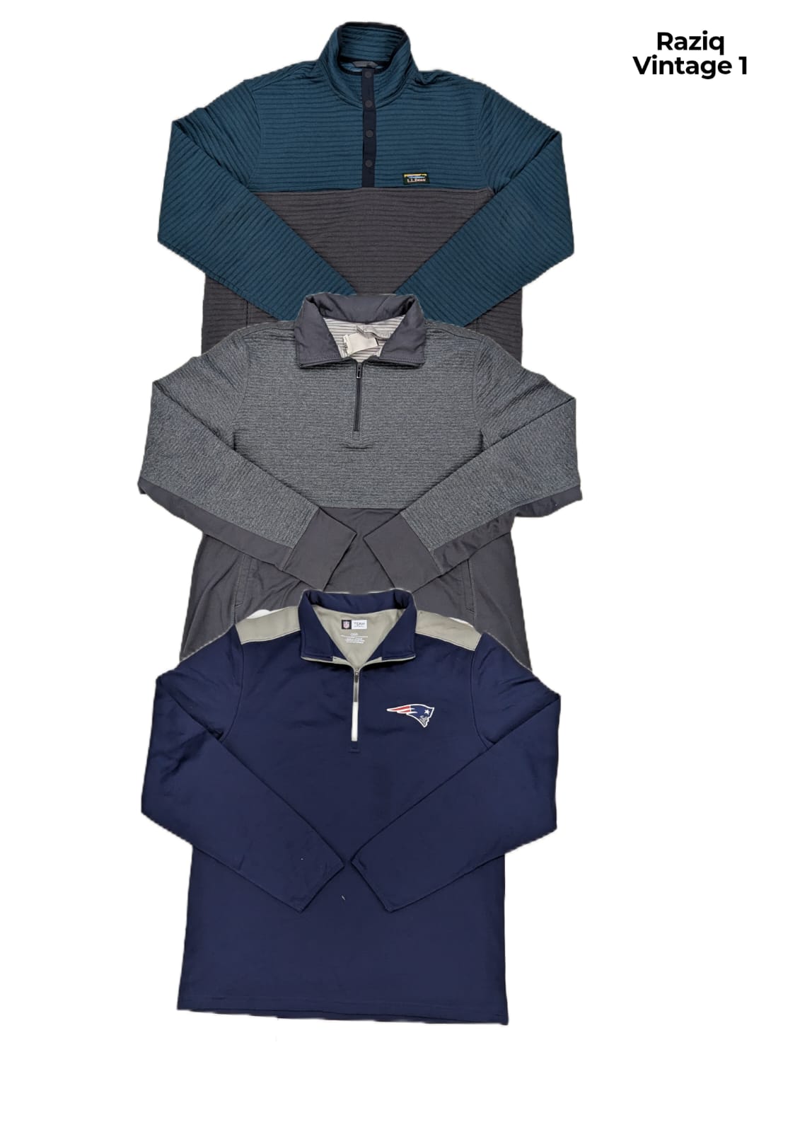 💥 RV1191 Branded 1/4 Zip Sweatshirts