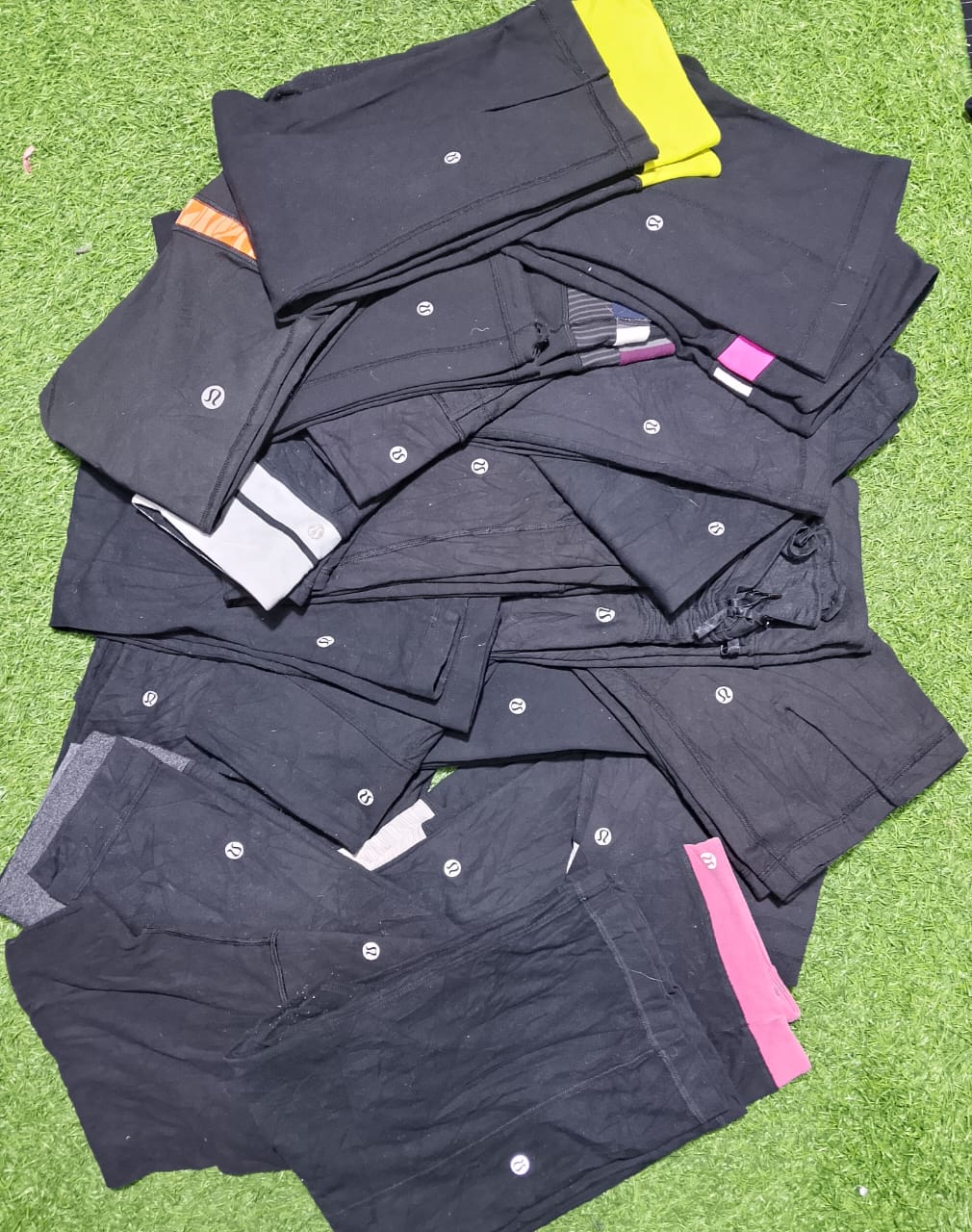 Lululemon leggings capri pretas