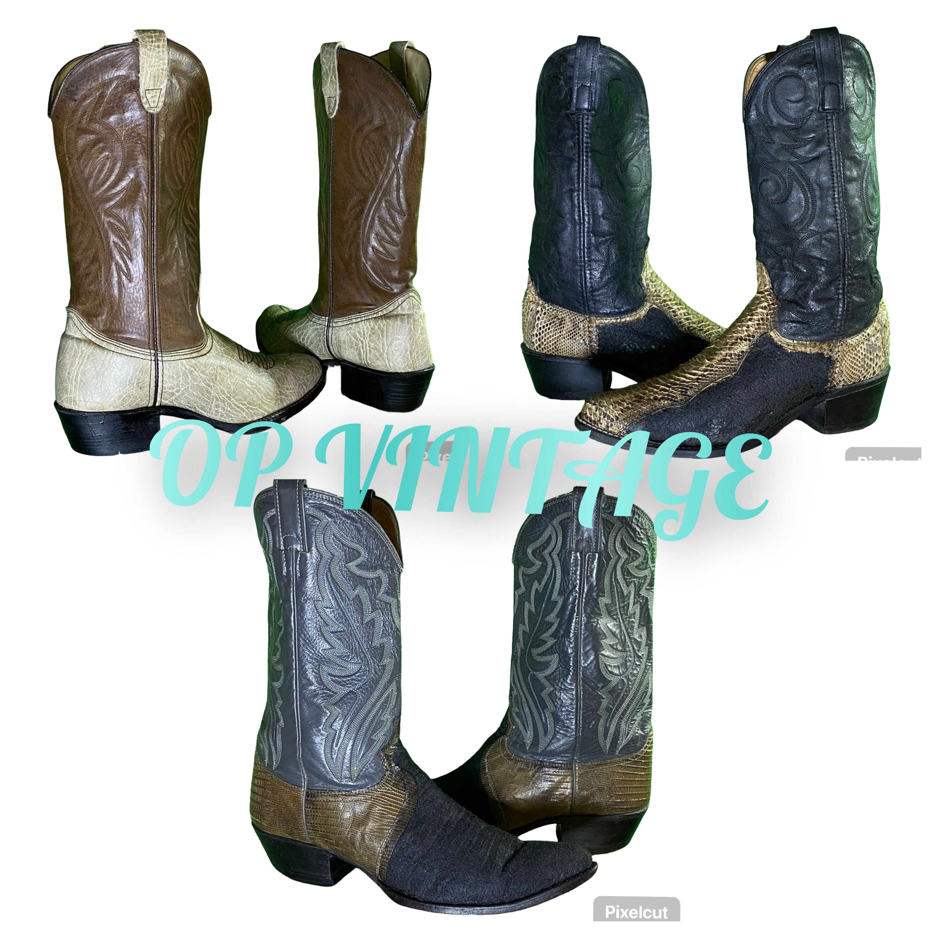 Op vintage 0050 best Cowboy Boots