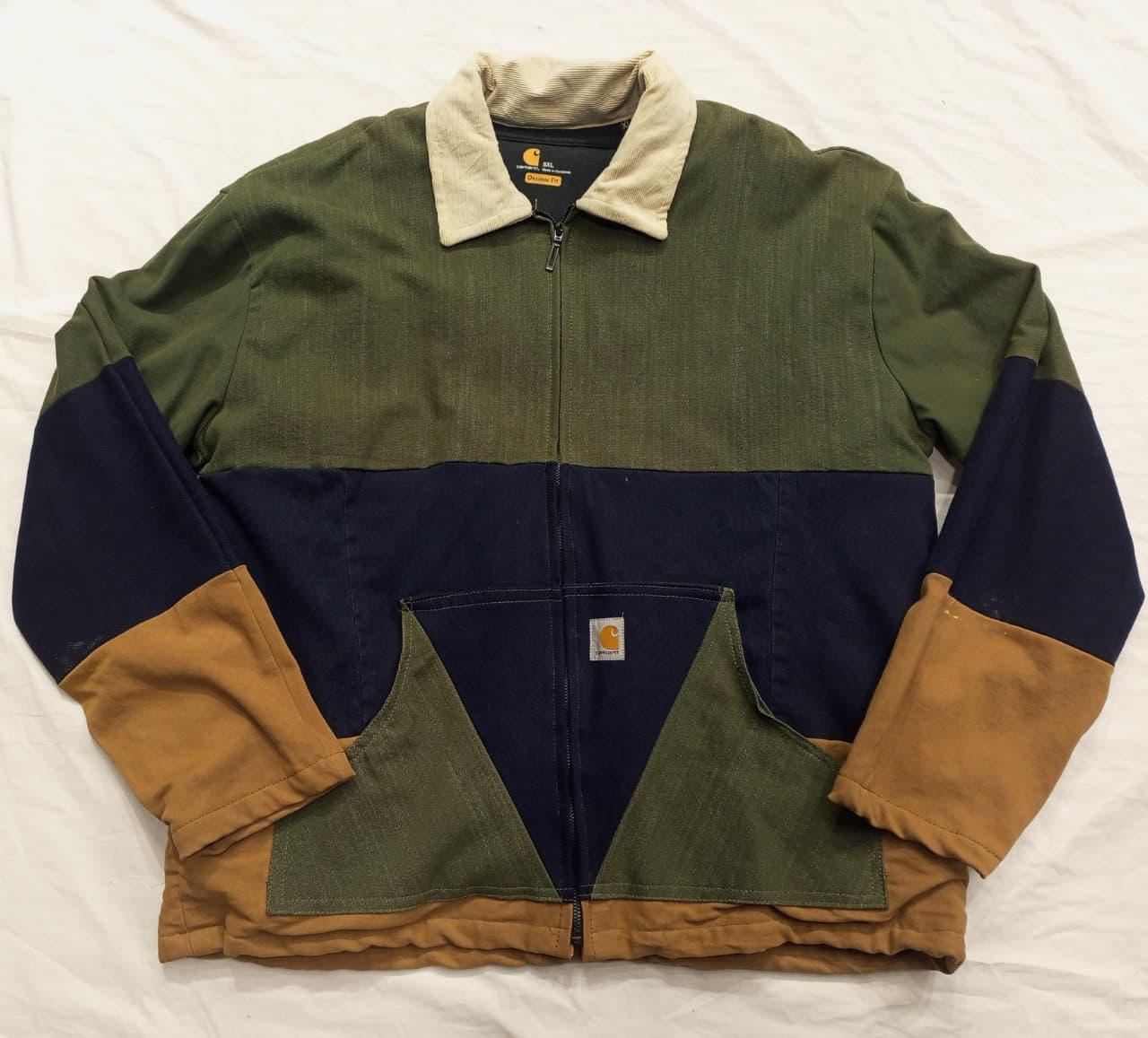 Chaqueta de tono tierra Carhartt reciclada CR783