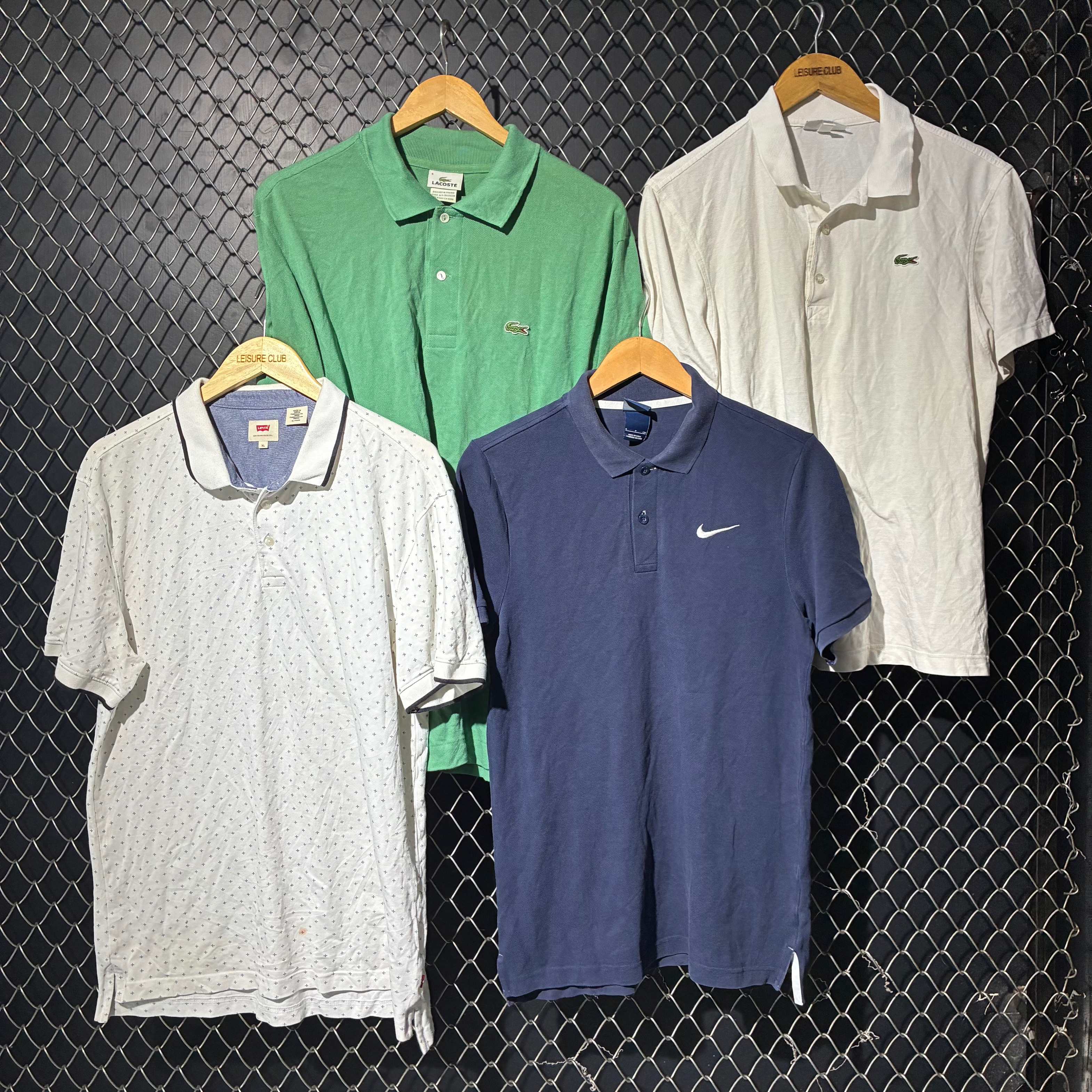 Branded Polo Shirts Mix| Lacoste | Nike | Adidas(F..